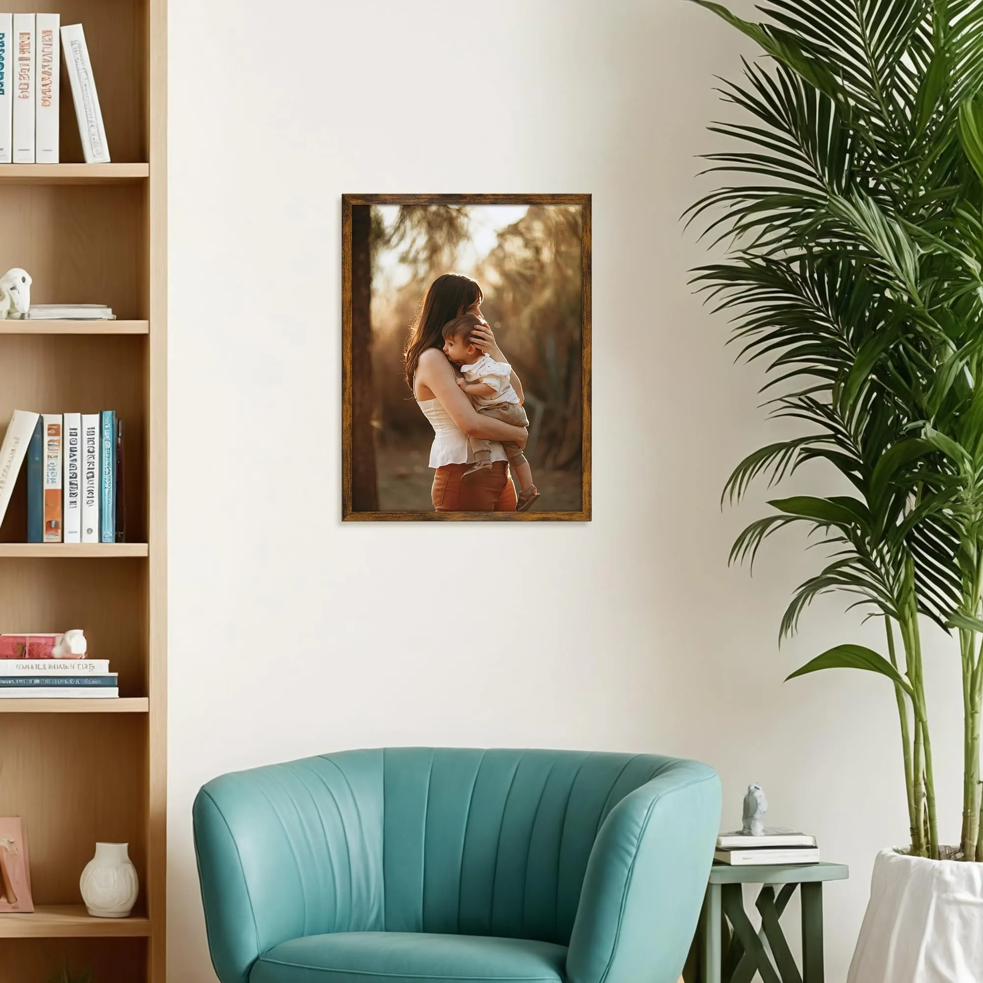 Ditwis Cornice 30x40 cm Marrone per Poster, Foto e Opere d'Arte - immagine 4