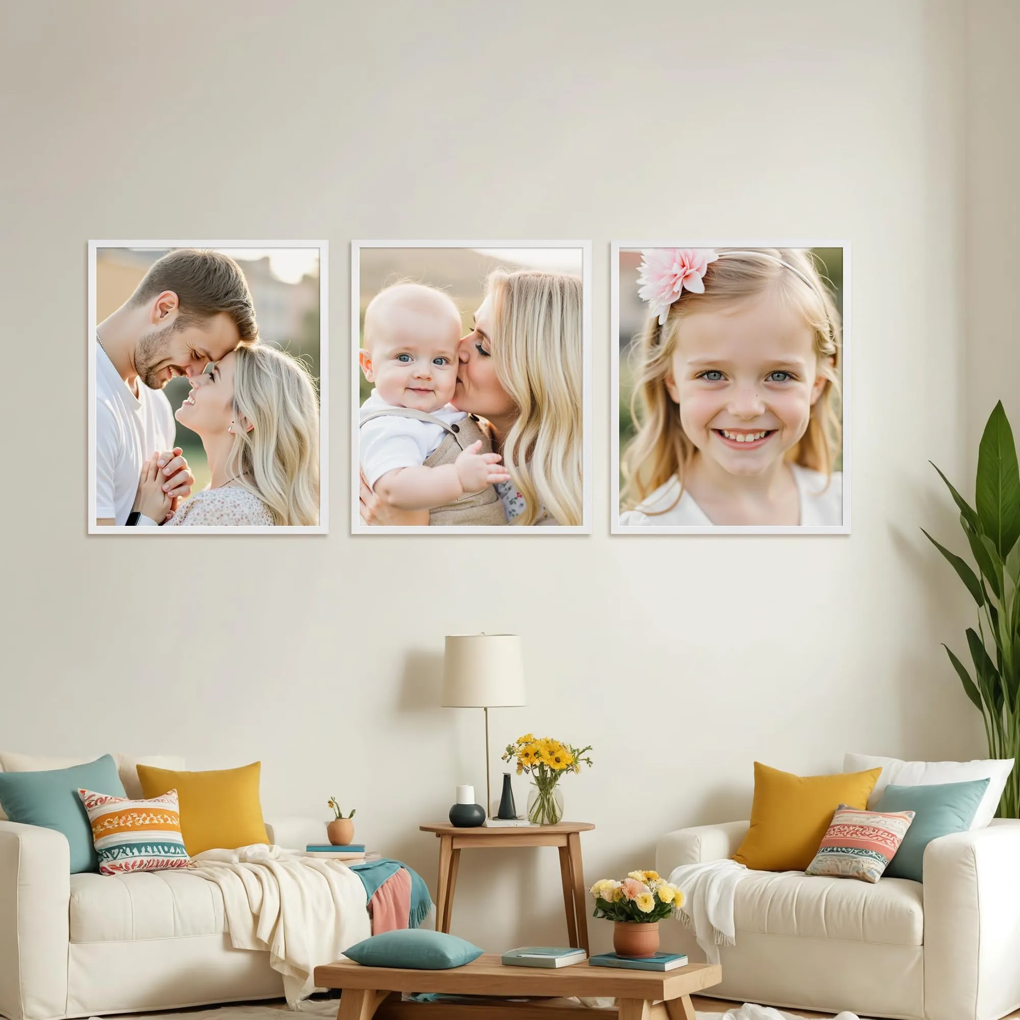 Ditwis Cornice Bianca 40x50 cm per Poster, Foto e Opere d'Arte - immagine 5
