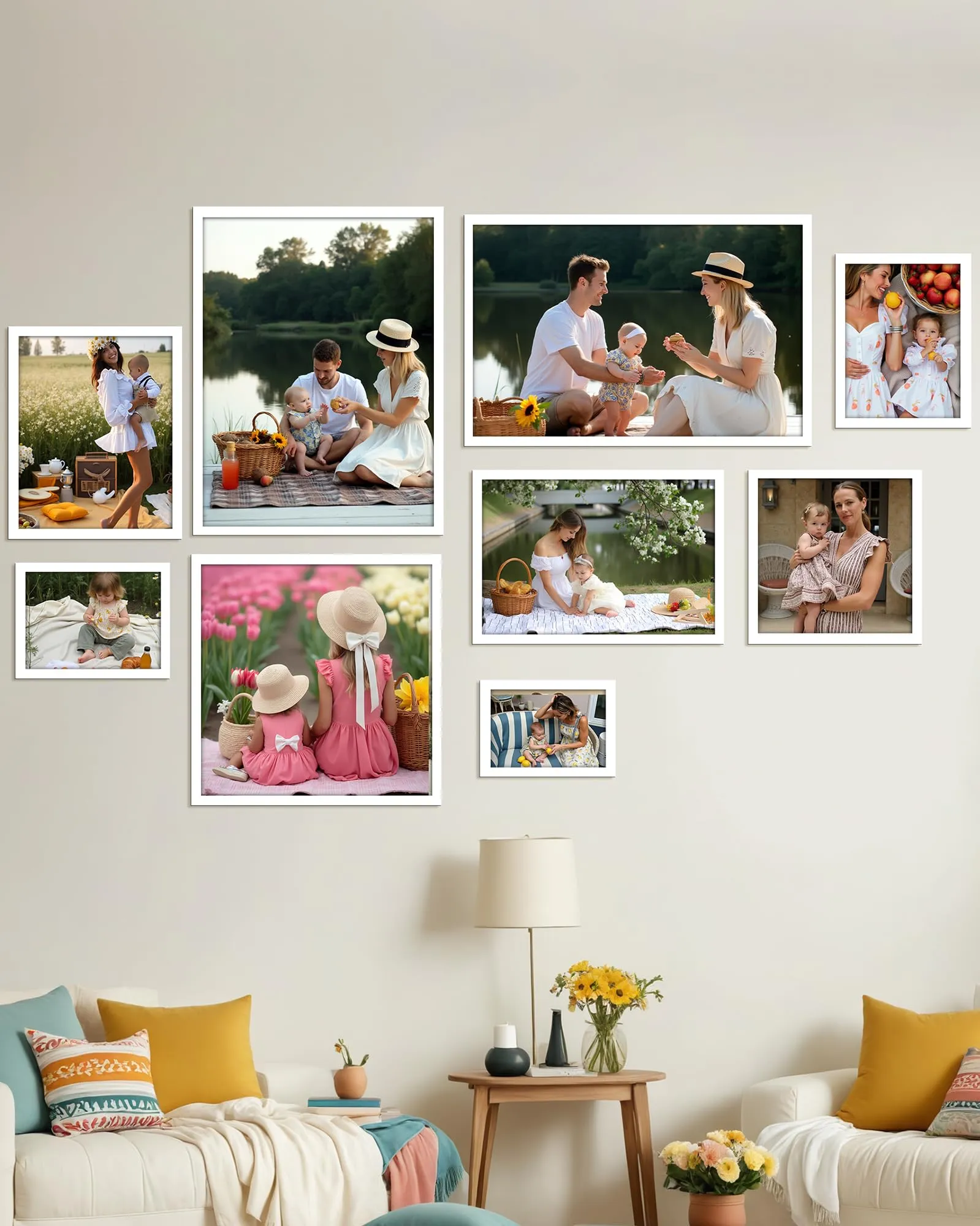 Ditwis Cornice Bianca 40x50 cm per Poster, Foto e Opere d'Arte - immagine 7