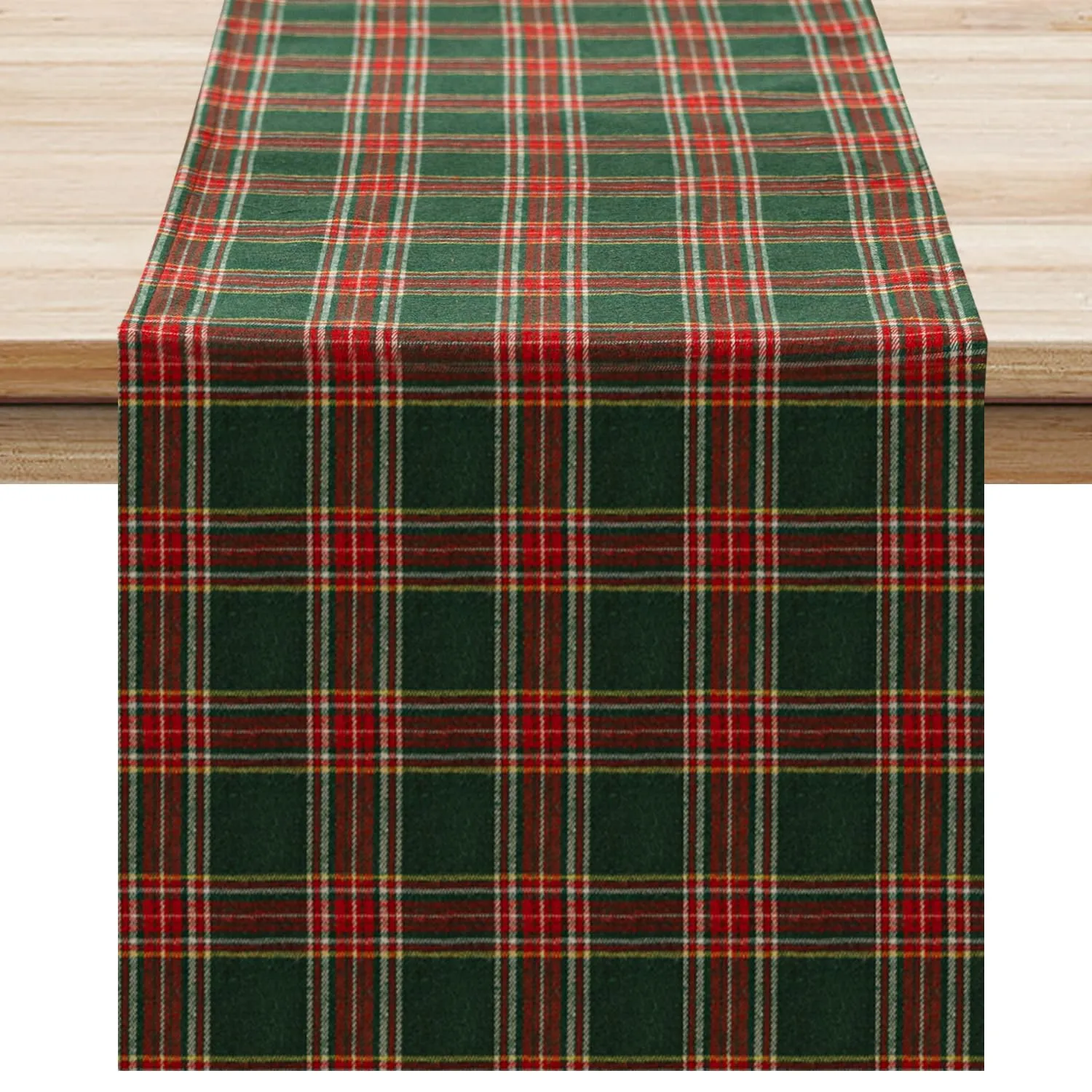 Softalker Runner da Tavolo Natalizio Buffalo Plaid, 33 x 91 cm - immagine 1