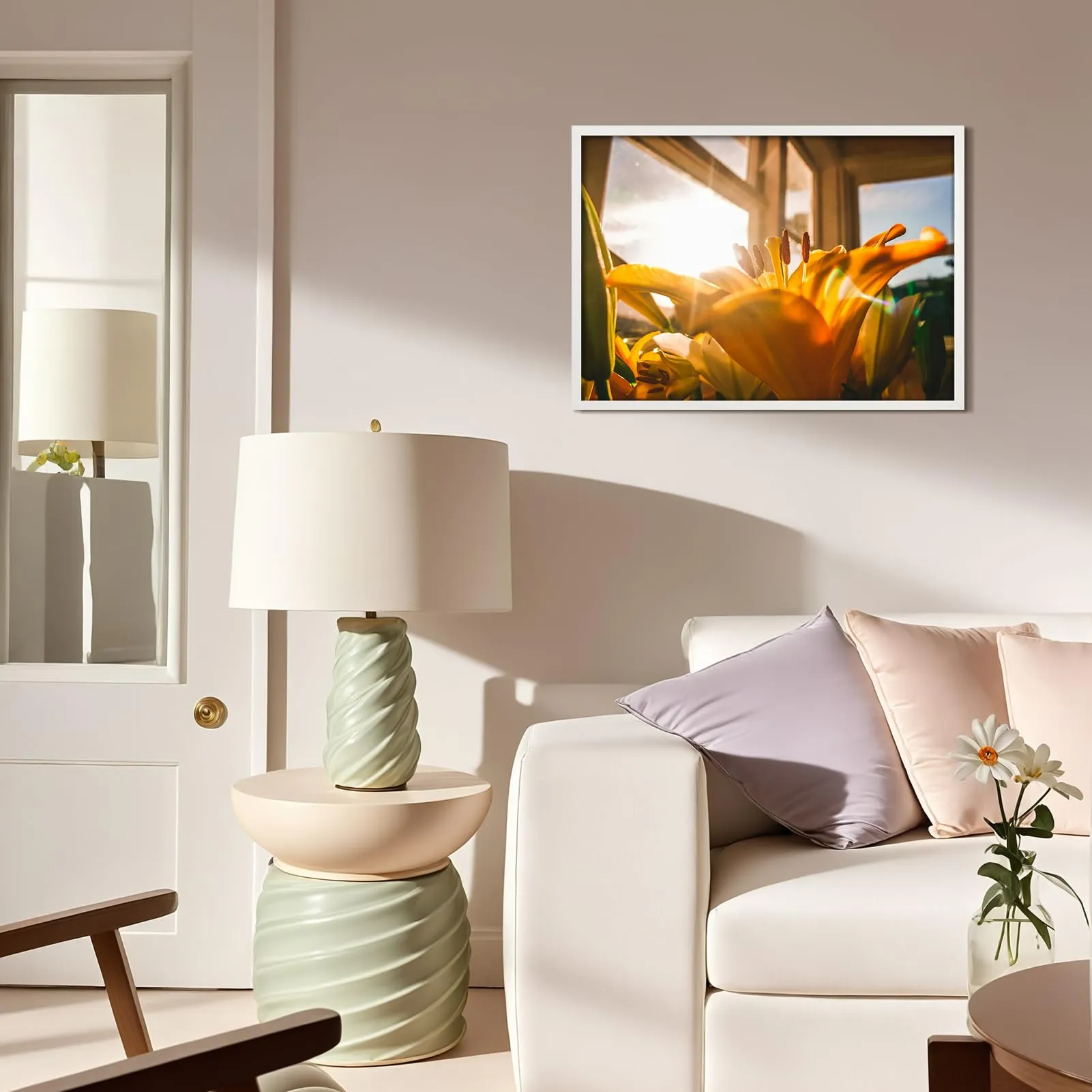 Giftgarden Cornice in Alluminio Bianca 50x70 cm - immagine 6