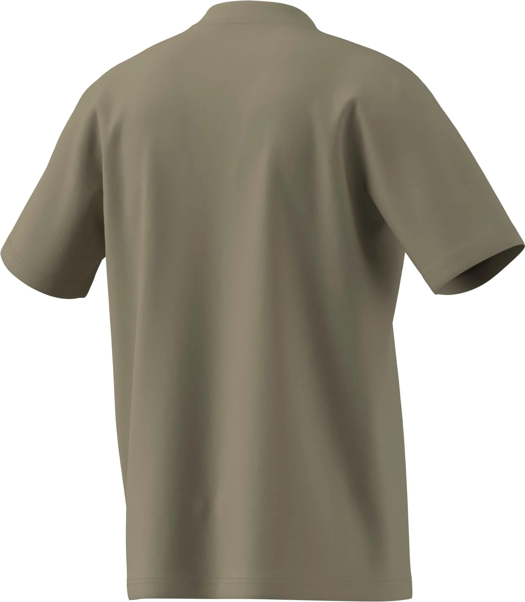 adidas Essentials Linear Single Jersey Tee, Wonder Cargo/Black, XXL - immagine 2