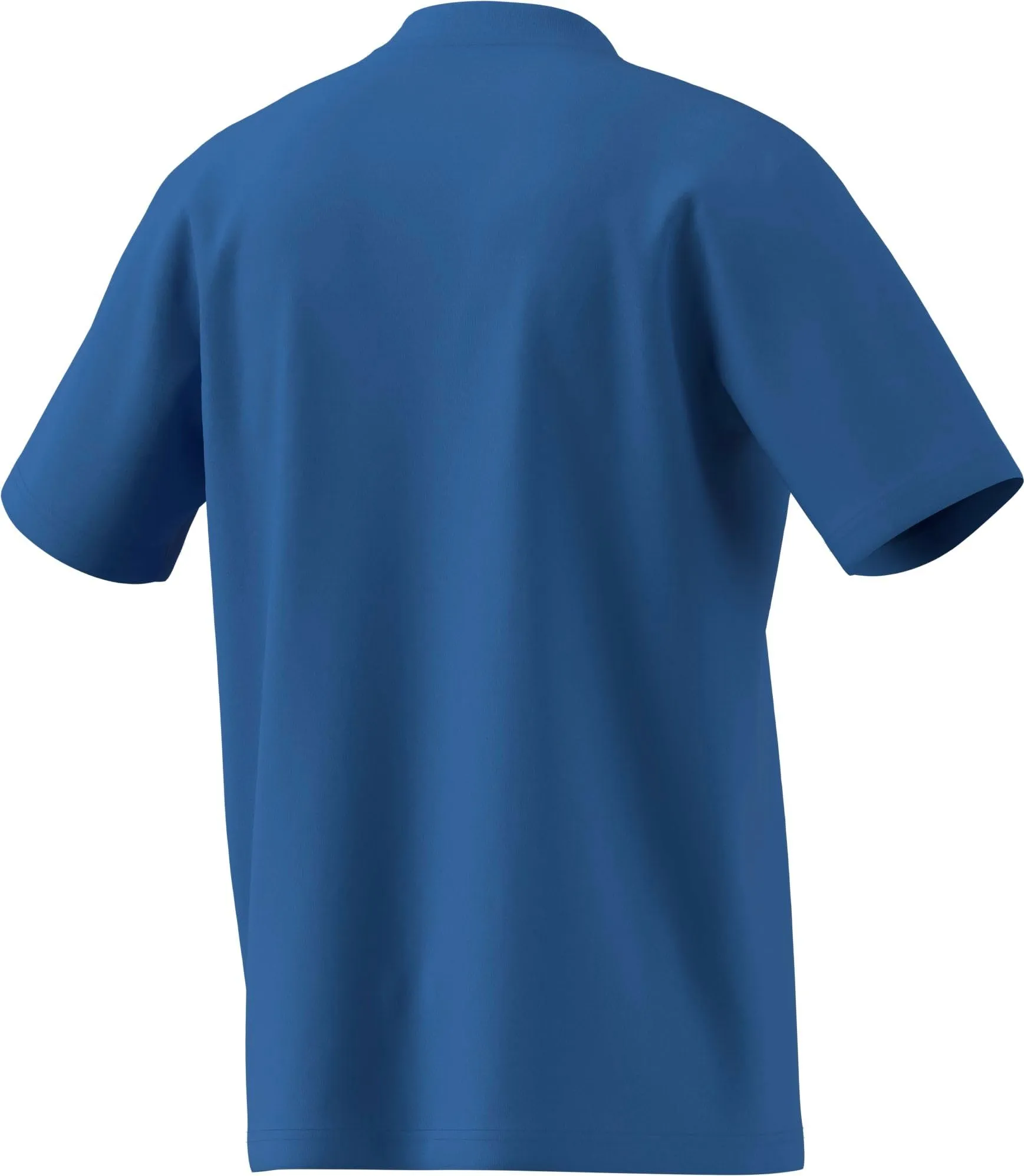 adidas Essentials Linear Single Jersey Tee - Ray Blue/Off White, L - immagine 2