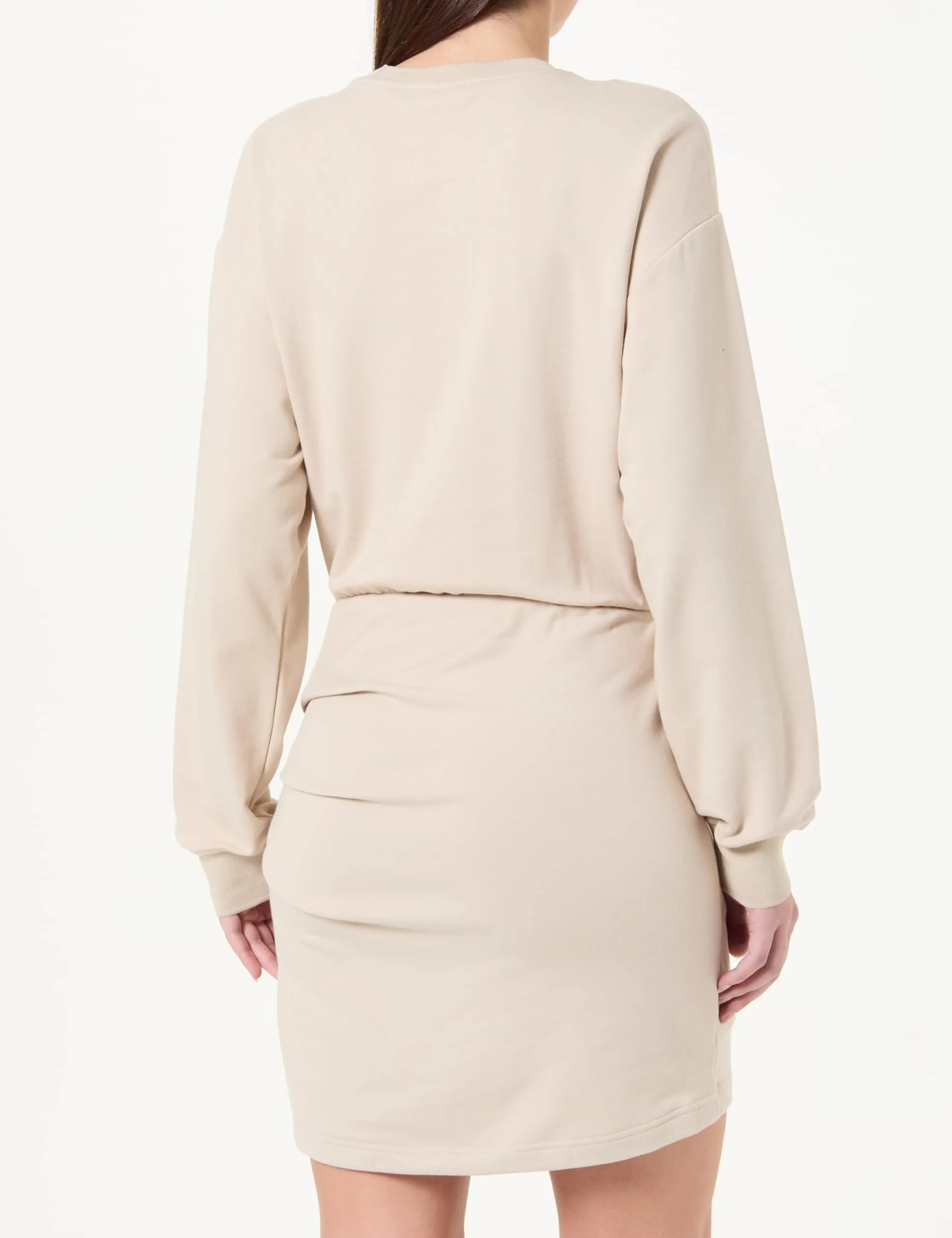 Calvin Klein Donna Abito Felpa Monologo Terry con Logo, Blu Silvermoss, M - immagine 3