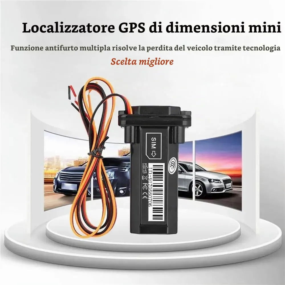 MZMZM Localizzatore GPS ST-901 per veicoli, auto e moto, impermeabile con tracciamento in tempo reale - immagine 3