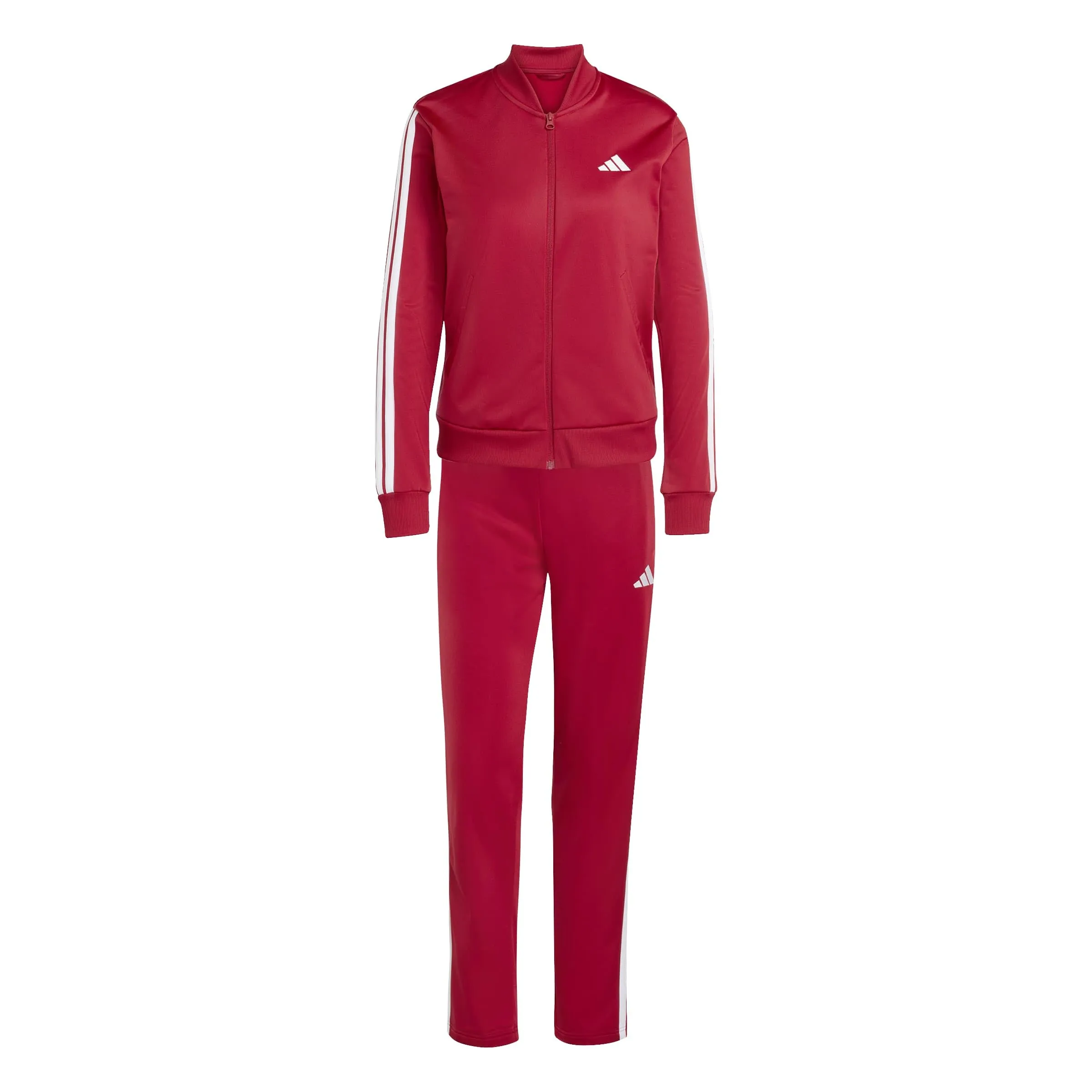adidas Essentials 3-Stripes Tracksuit, Active Maroon, M - immagine 1