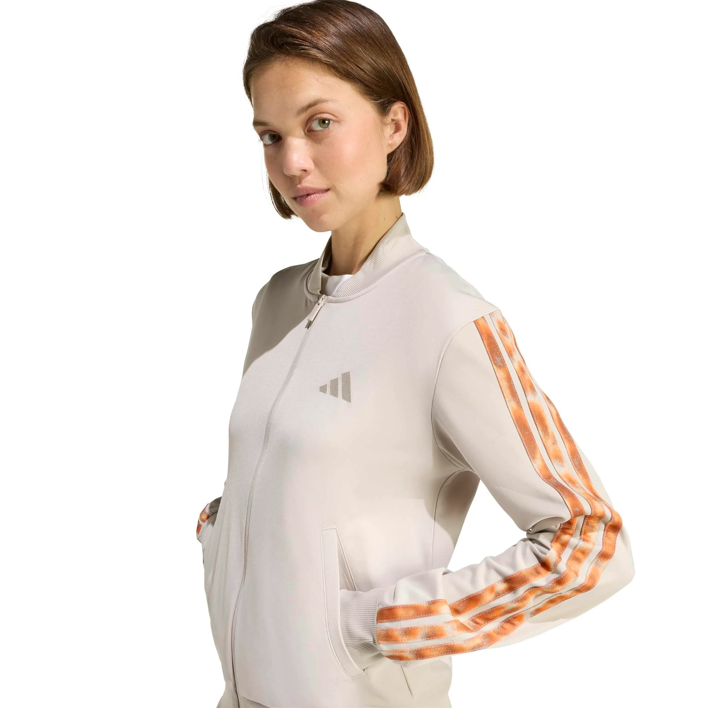 adidas Essentials 3-Stripes Tracksuit, Wonder Alumina/Multicolor, XS - immagine 4