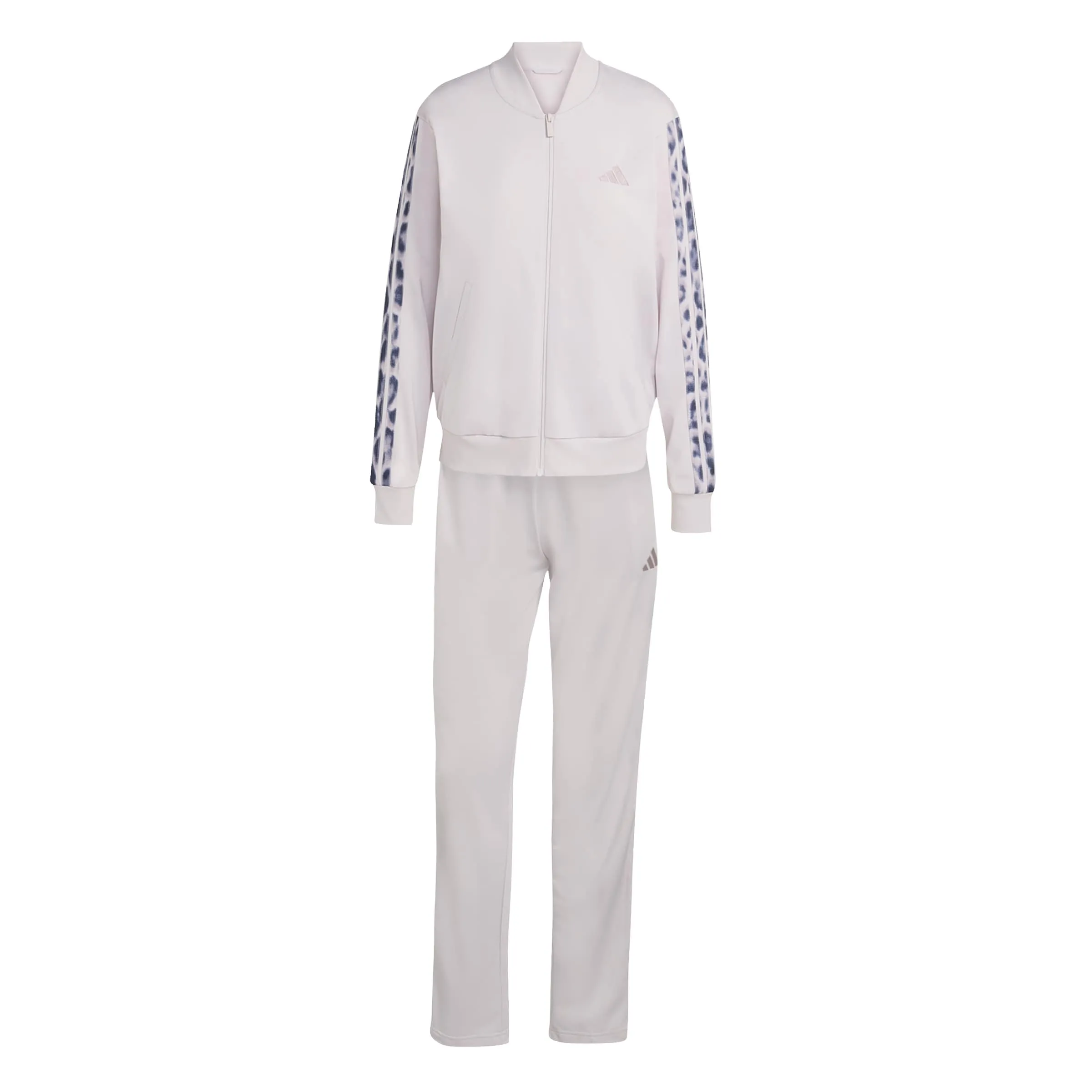 adidas Essentials 3-Stripes Tracksuit, Ice Purple/Multicolor, M - immagine 1