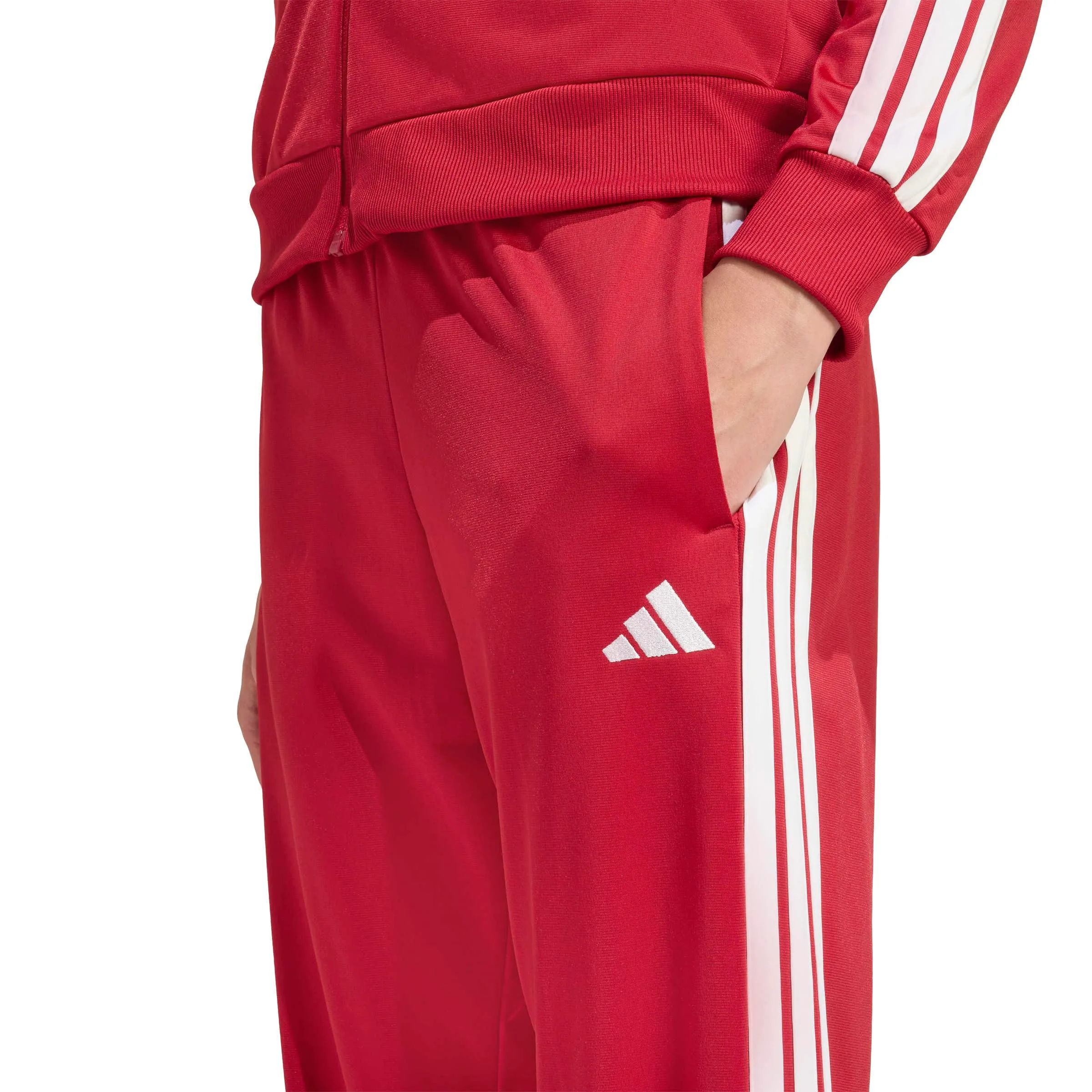 adidas Essentials 3-Stripes Tracksuit, Active Maroon, XL - immagine 5