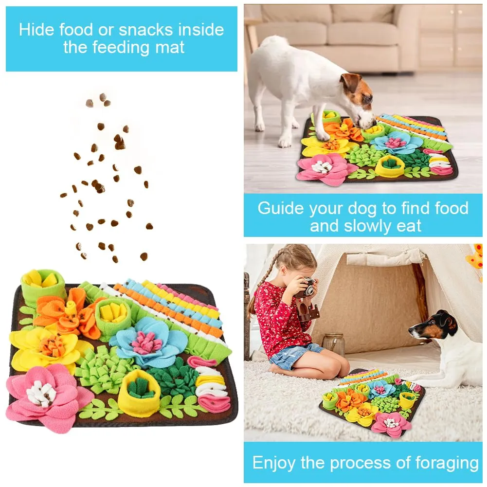 OSDUE Tappeto Olfattivo per Cani, 39x39 cm, Lavabile e Antiscivolo, Giocattolo di Attivazione Mentale e Foraggiamento - immagine 4