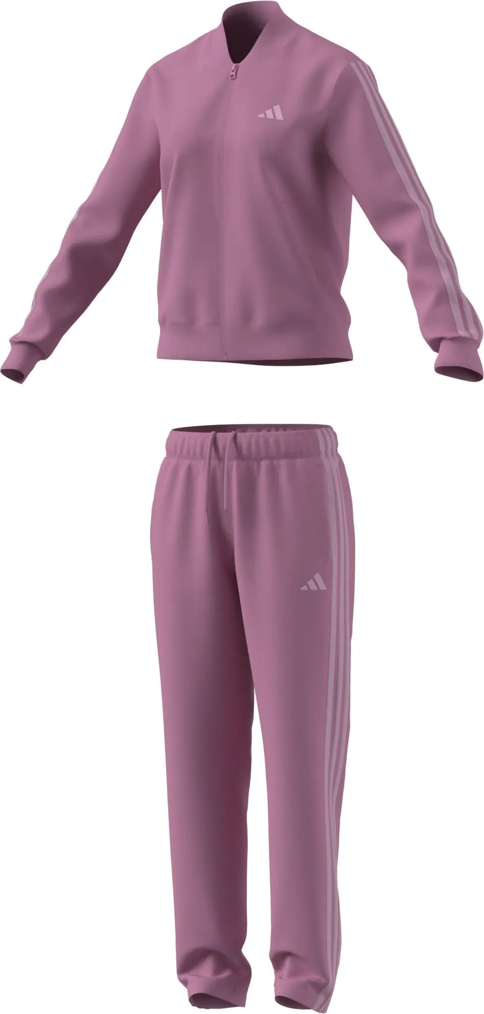 adidas Essentials 3-Stripes Tracksuit, St Tropic Bloom, S - immagine 7