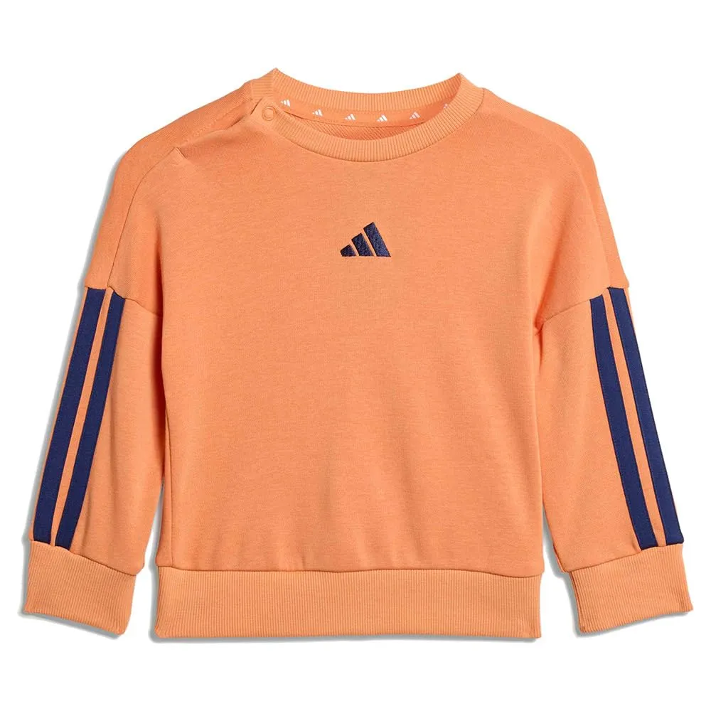 adidas Essentials Jogger Baby Mixed, Dusky Orange/Dark Blue, 3-4 Years - immagine 2