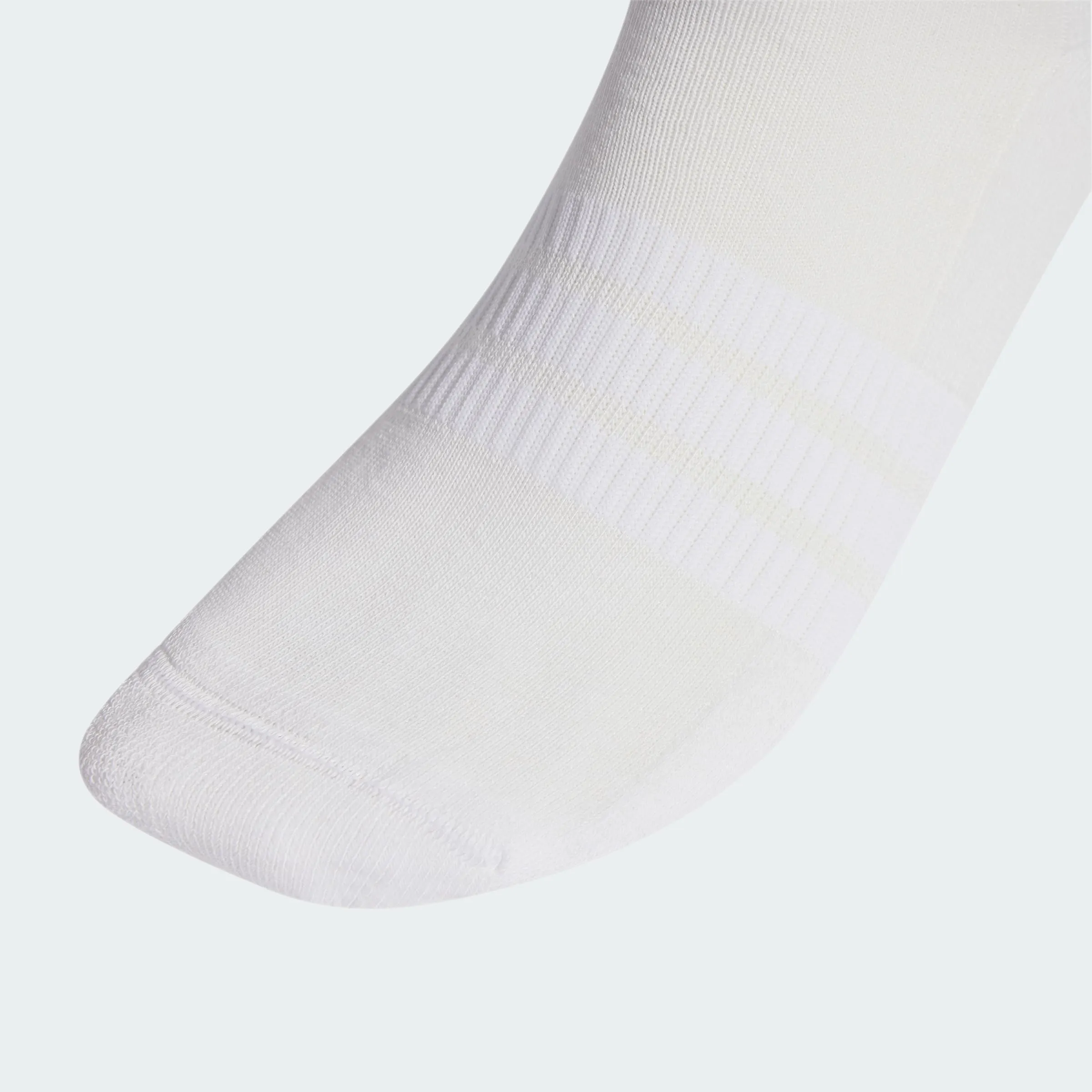 adidas Cushioned Sportswear Crew Socks 3 Pair Pack, White/White/Black, 40-42 - immagine 2