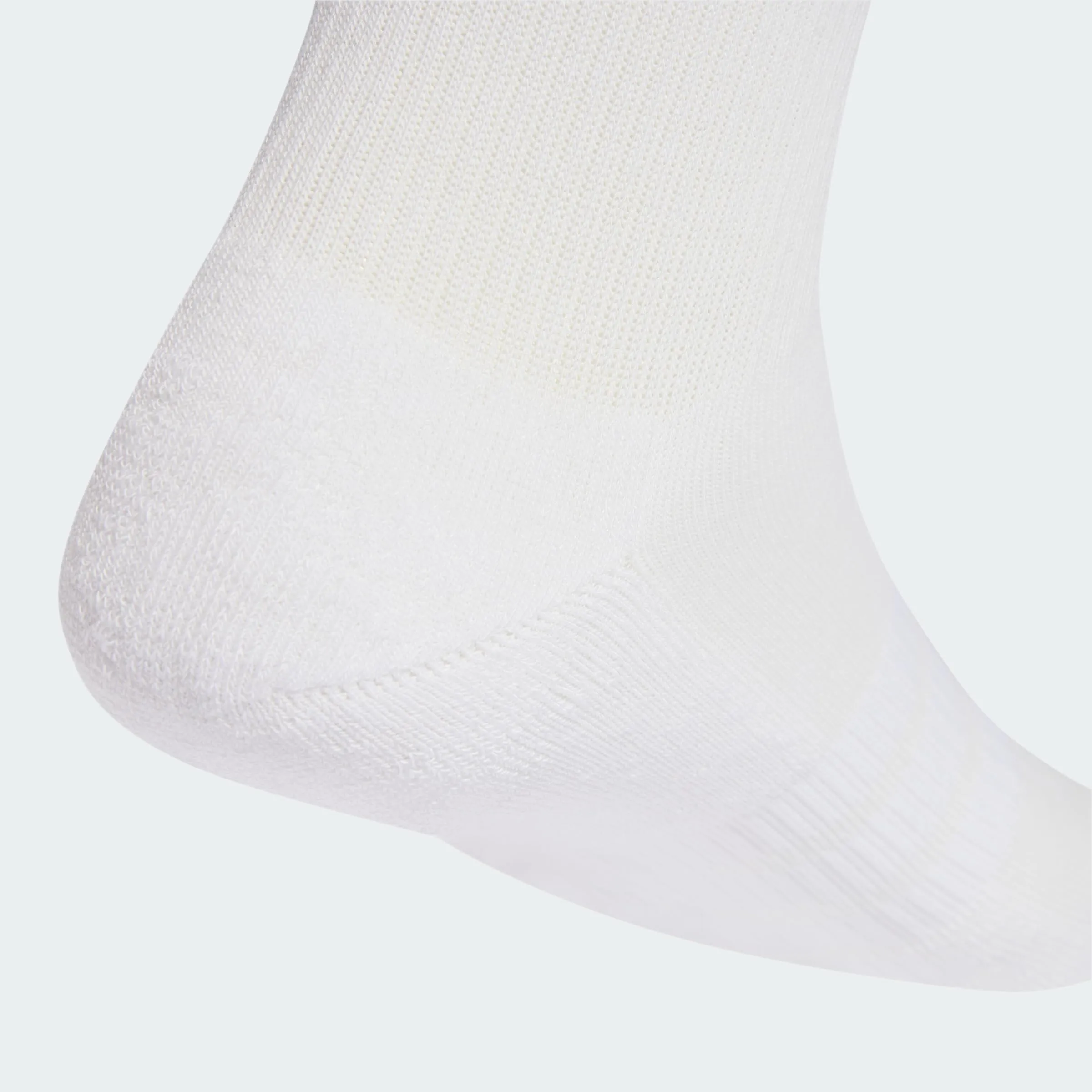 adidas Cushioned Sportswear Crew Socks 3 Pair Pack, White/White/Black, 40-42 - immagine 4