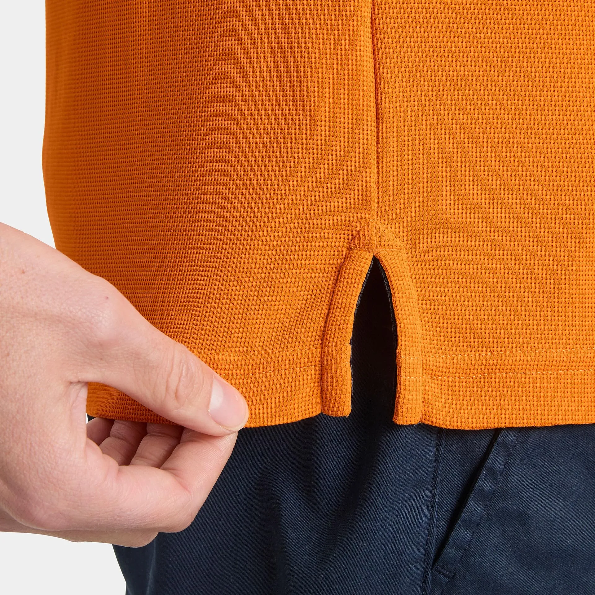 Helly Hansen Polo a Deriva Uomo, Arancio Infiammatorio, M - immagine 7