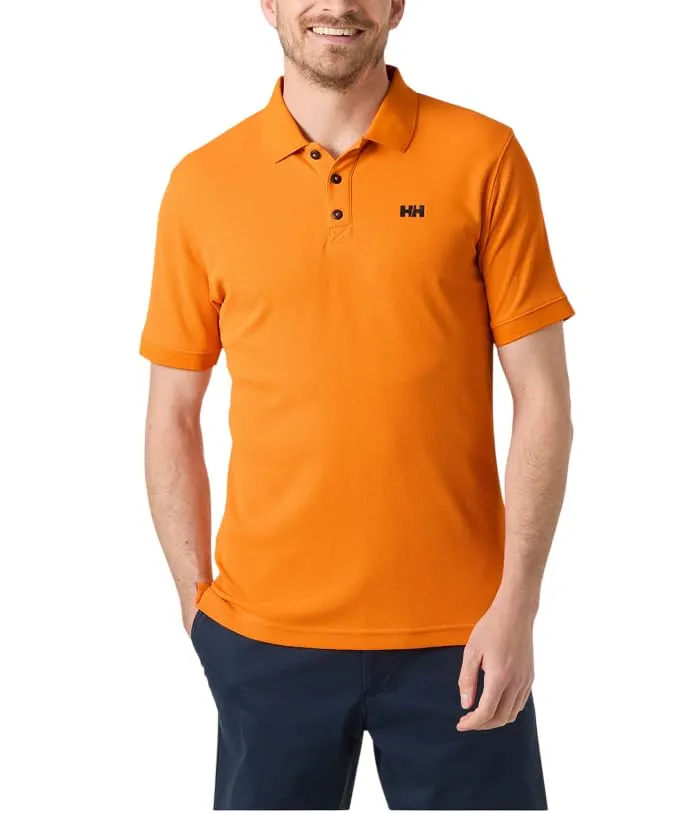 Helly Hansen Polo a Deriva Uomo, Arancio Infiammatorio, S - immagine 3