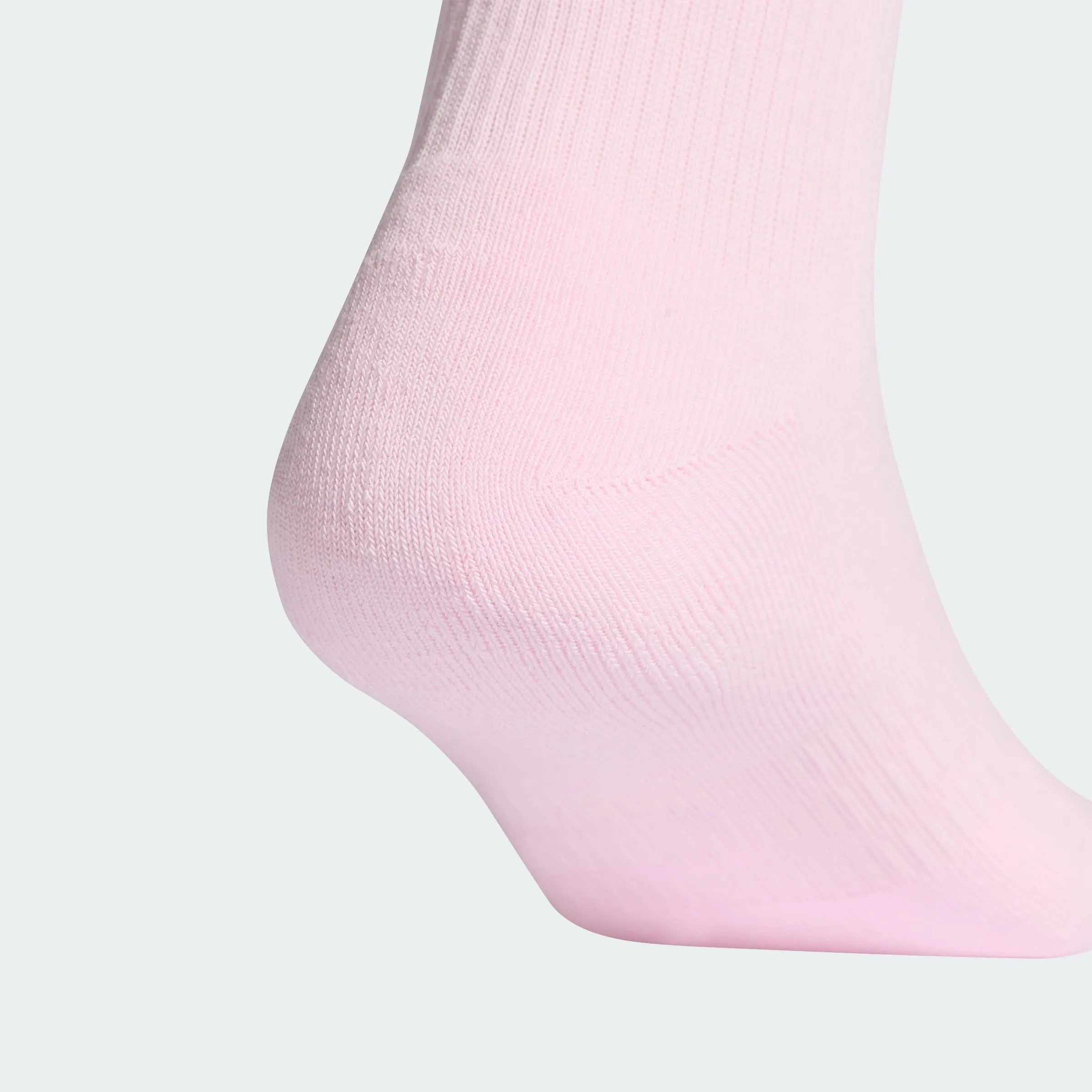 adidas Cushioned Crew Socks 6 Pair Pack, White/Clear Pink/Glow Blue/Wonder Sage, 45-48 - immagine 3