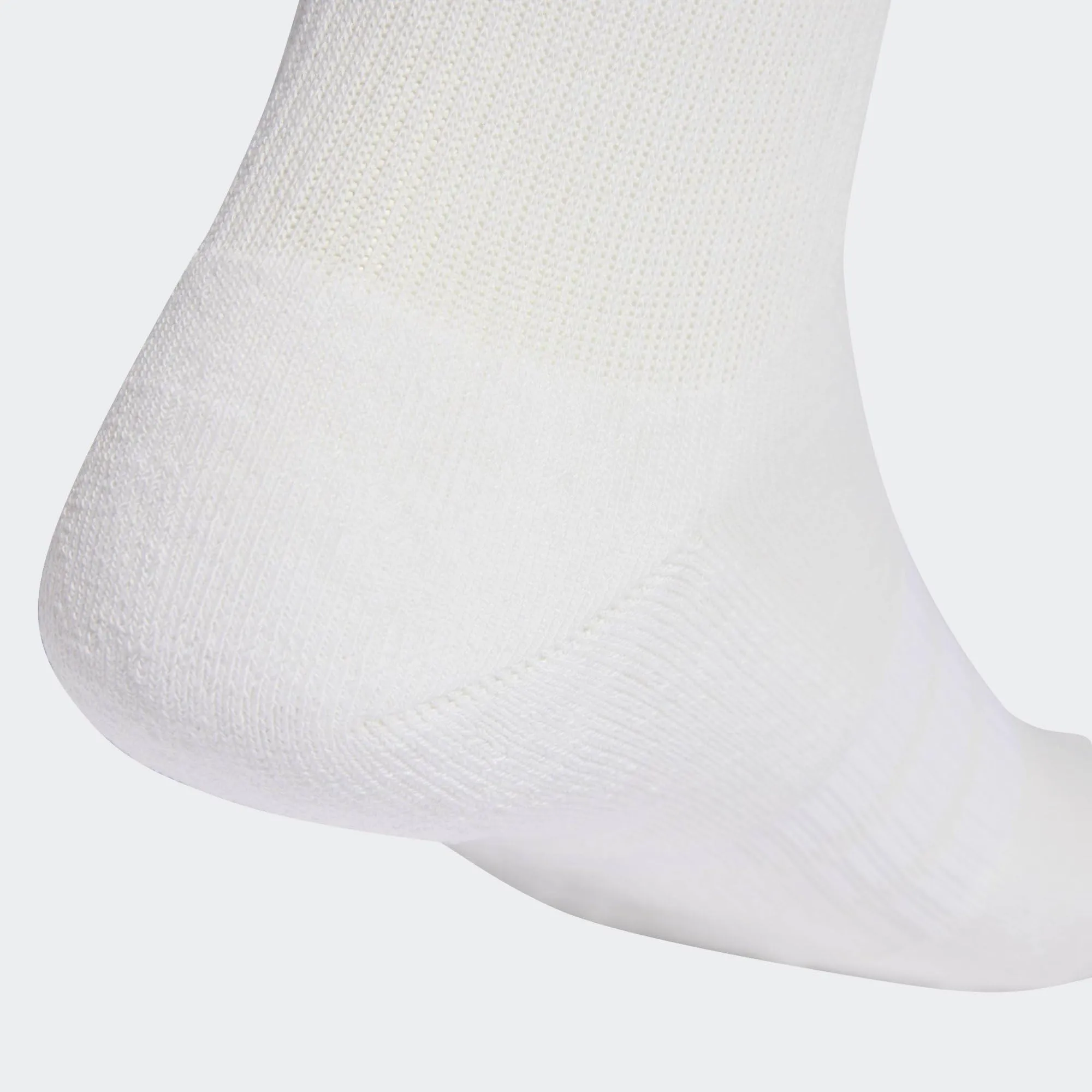 adidas Cushioned Crew Socks 6 Pair Pack, White/White/Black, 40-42 - immagine 4