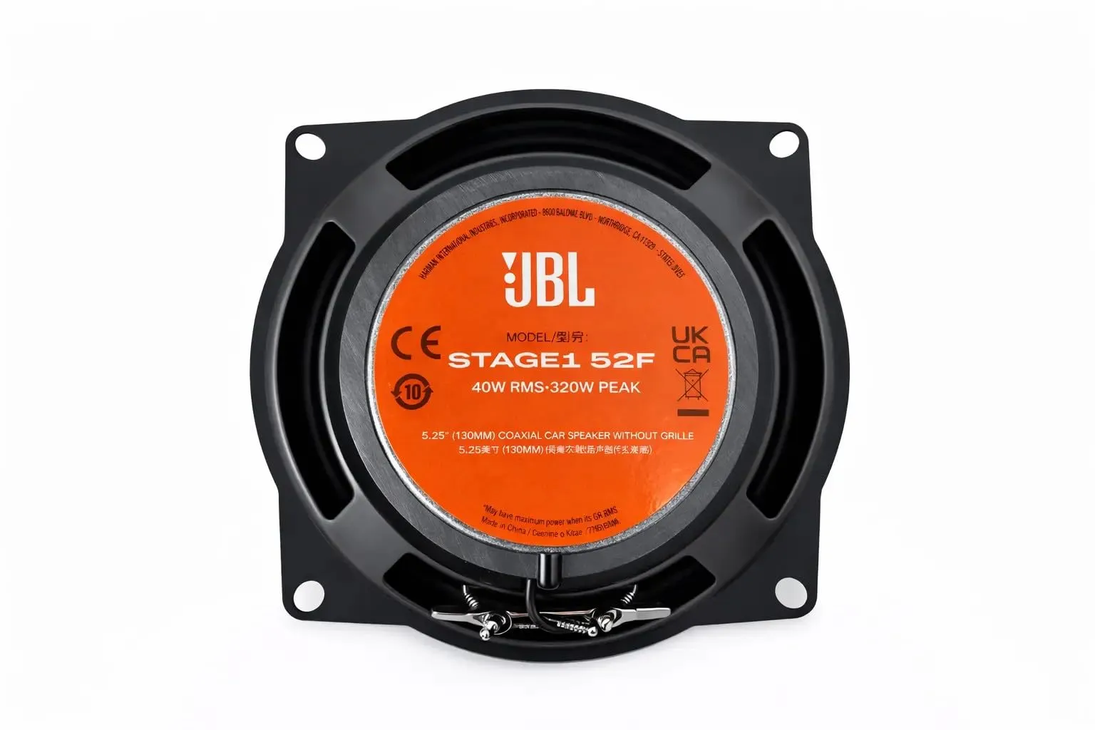 JBL Stage1 Gen2 52F 5.25" (13 cm) 2-Way Coaxial Car Speakers - immagine 4