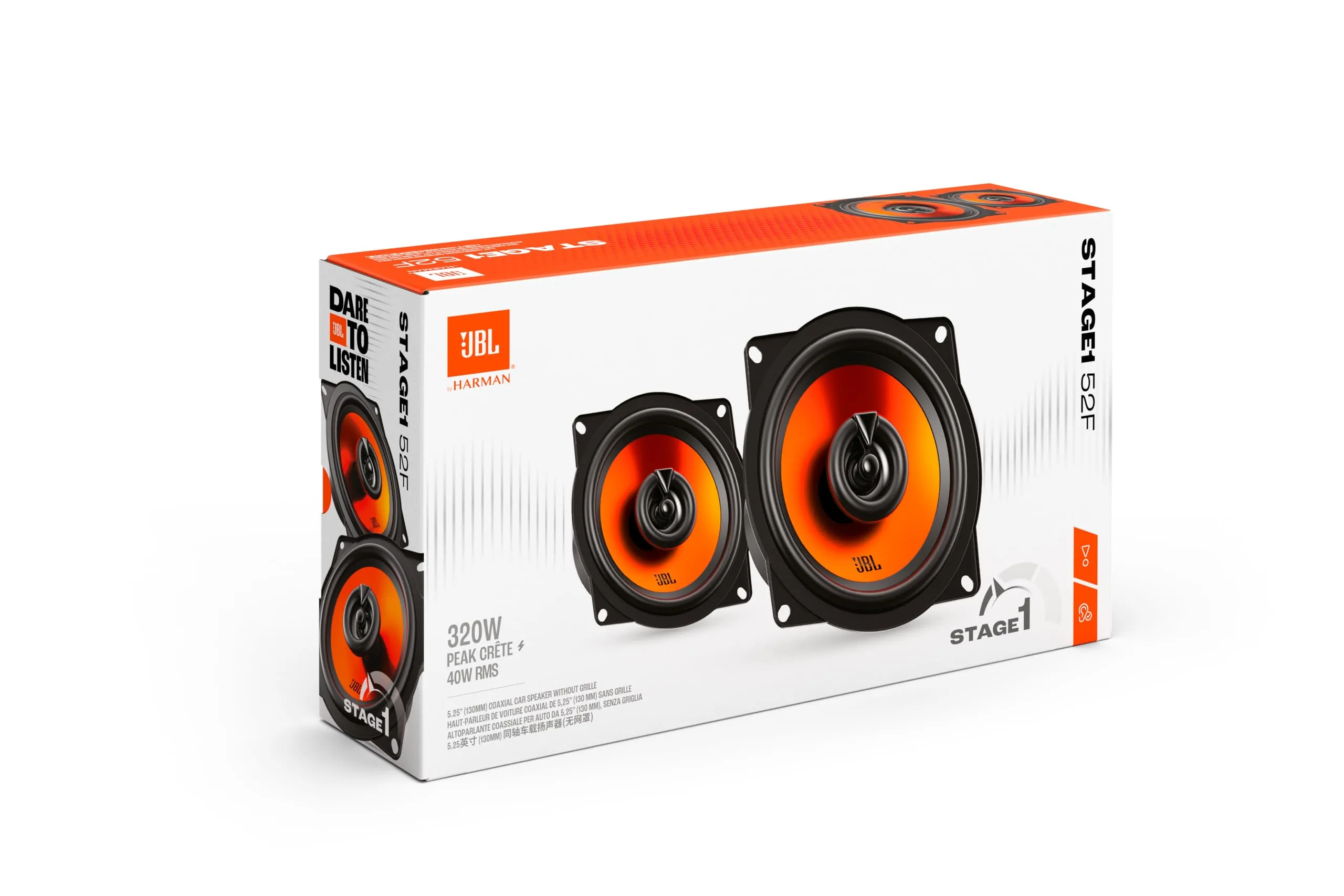 JBL Stage1 Gen2 52F 5.25" (13 cm) 2-Way Coaxial Car Speakers - immagine 8