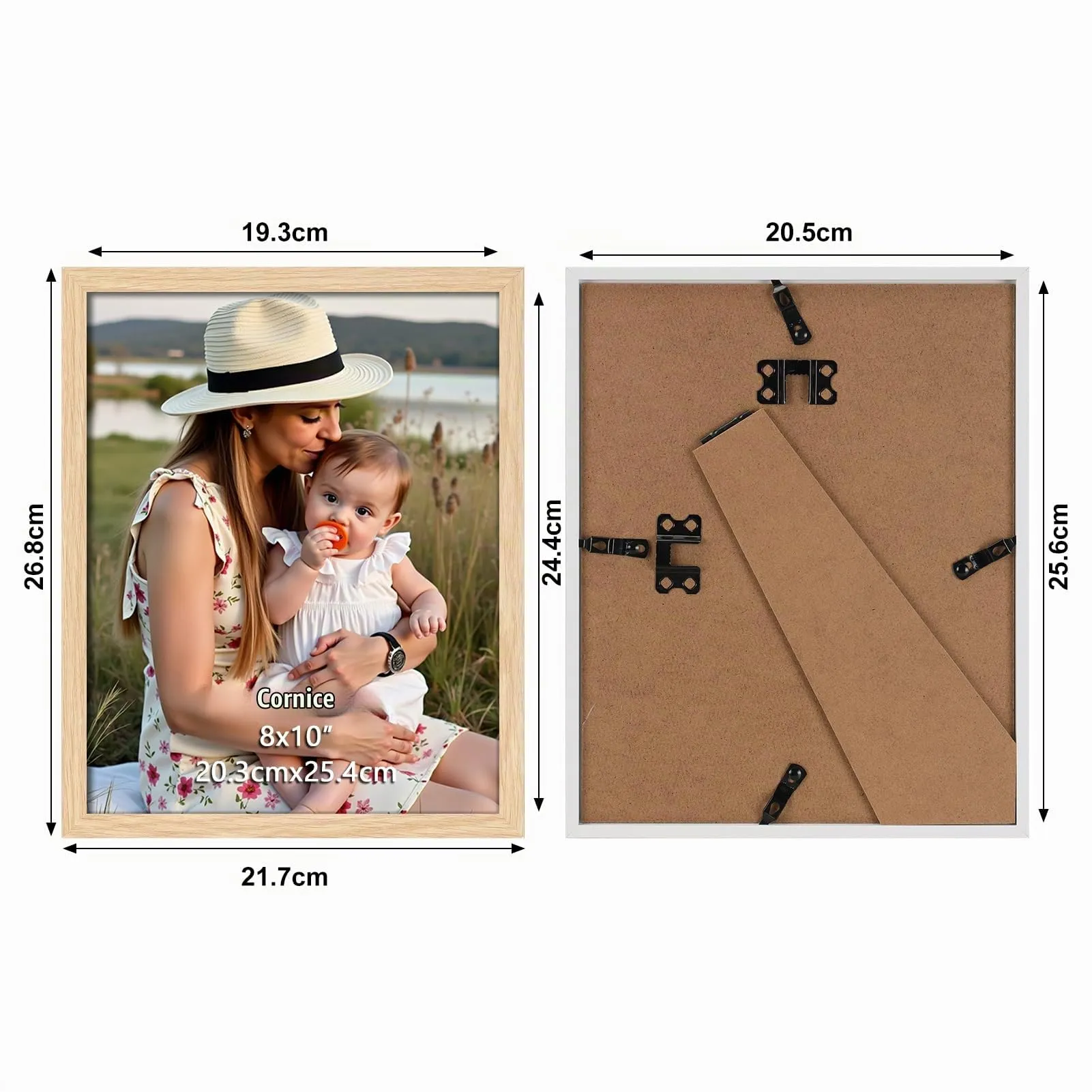 Ditwis Cornice 20x25 cm Color Naturale - immagine 2