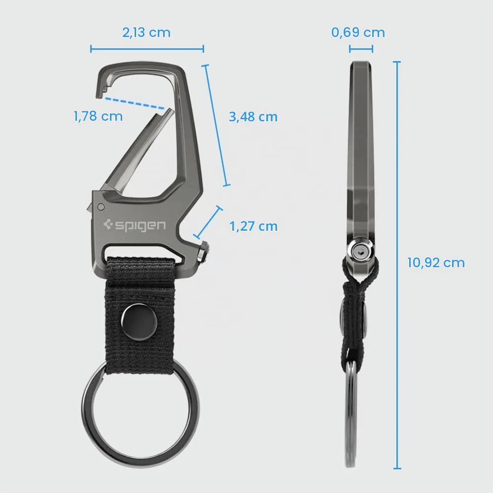 Spigen LIFE Moschettone Portachiavi Clip con Apribottiglie - immagine 2