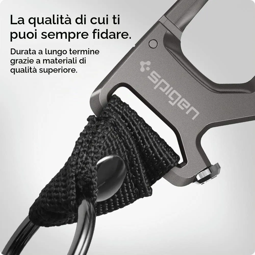 Spigen LIFE Moschettone Portachiavi Clip con Apribottiglie - immagine 6