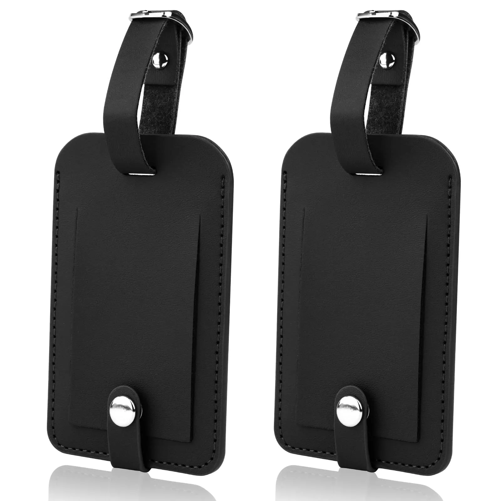 flintronic Viaggio Bagagli Tag, 2 Pezzi Etichette per Valigia - immagine 1