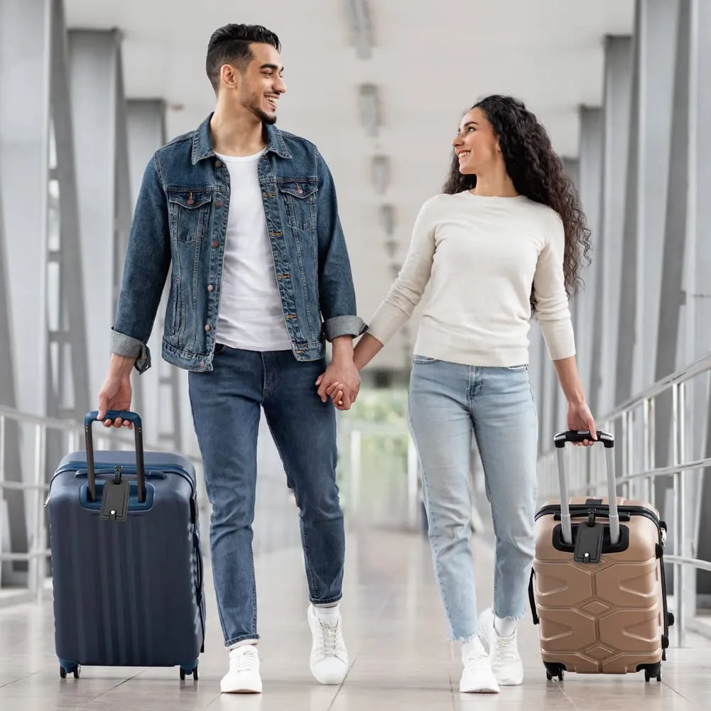 flintronic Viaggio Bagagli Tag, 2 Pezzi Etichette per Valigia - immagine 8