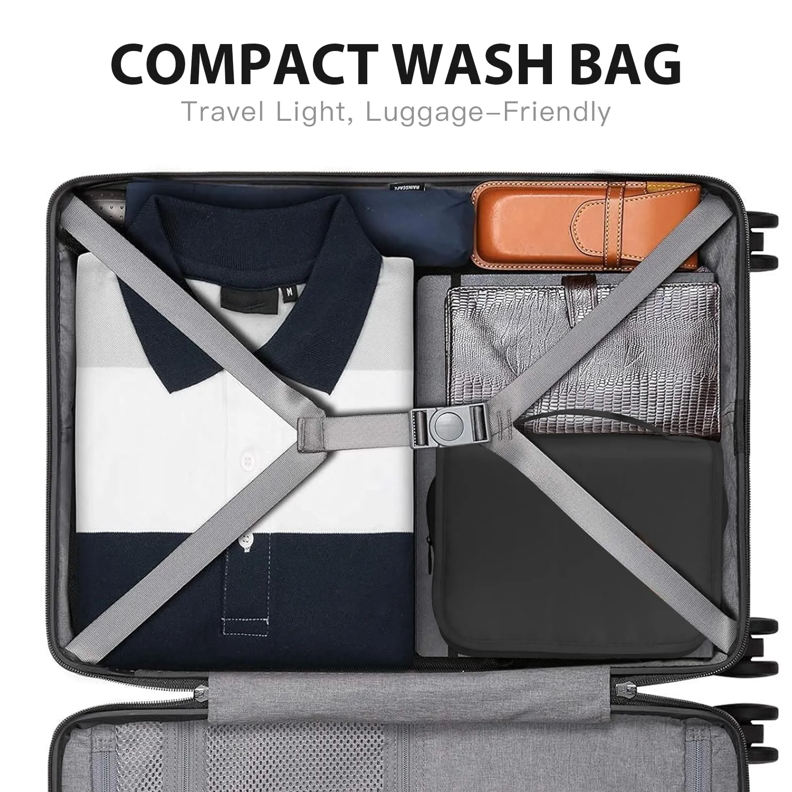 Zivacate Beauty Case da Appendere, Borsa da Toilette Impermeabile - immagine 8