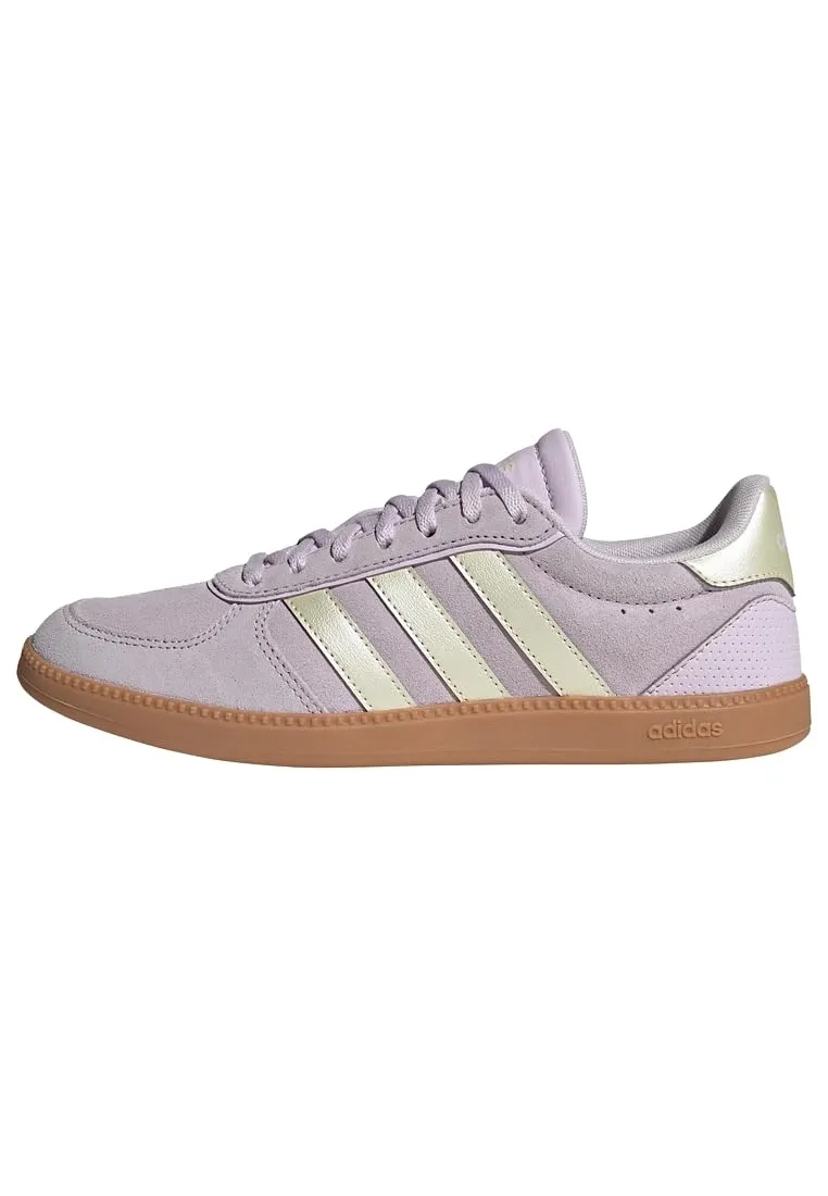adidas Breaknet Sleek Shoes, Ice Lavender/Ice Gold Met./GUM10, 42 EU - immagine 1