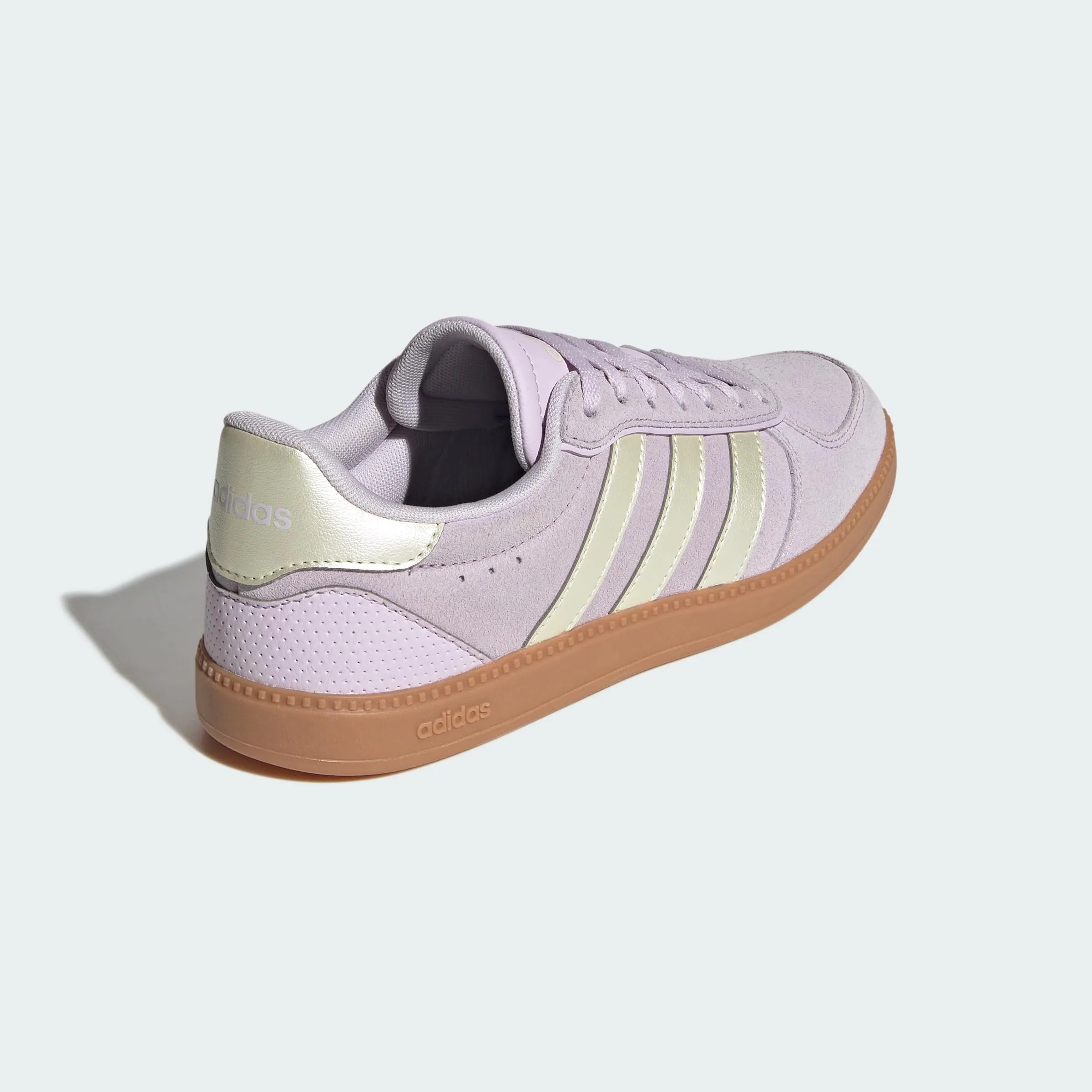 adidas Breaknet Sleek Shoes, Ice Lavender/Ice Gold Met./GUM10, 42 EU - immagine 6