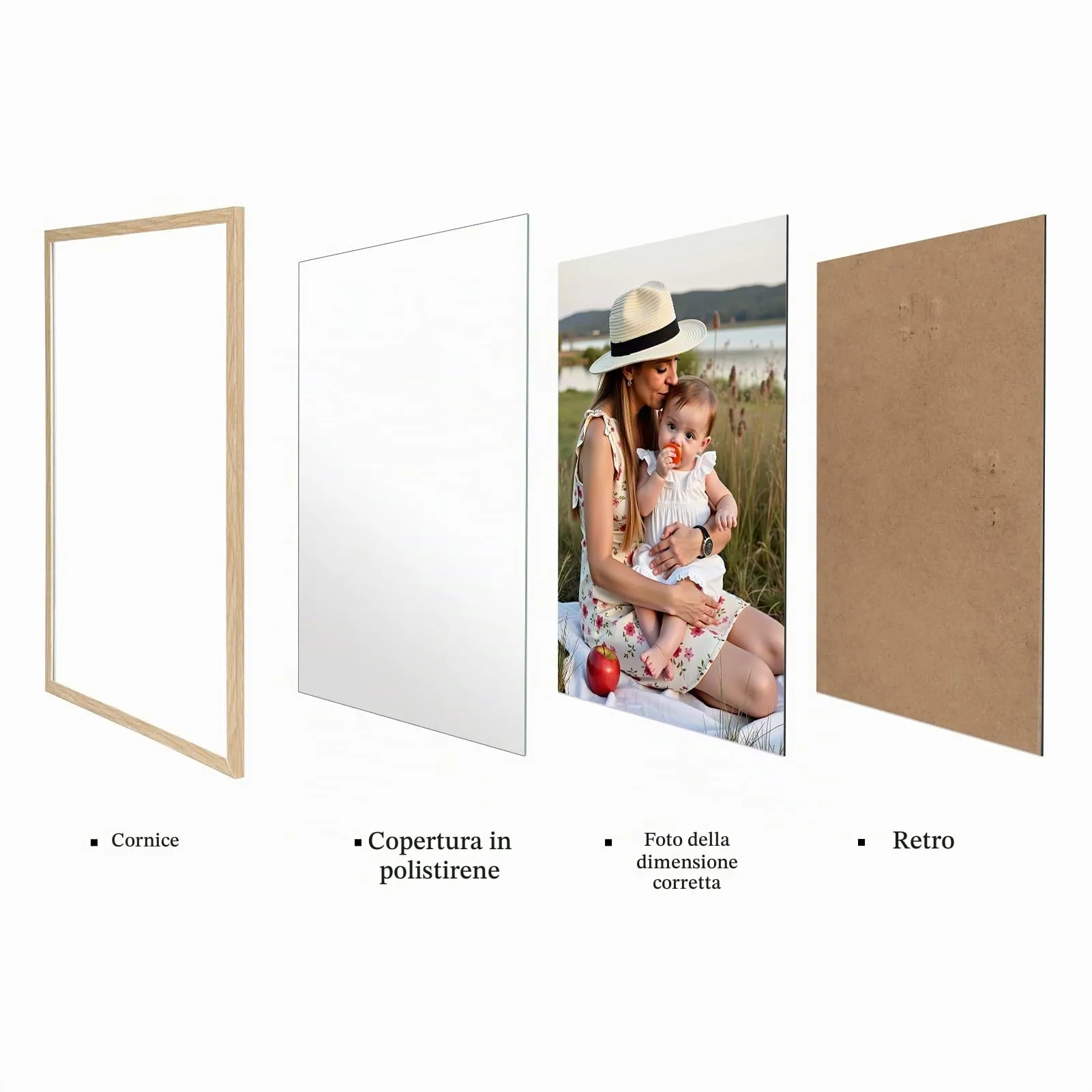 Ditwis Cornice 10x15 cm Color Naturale - immagine 7