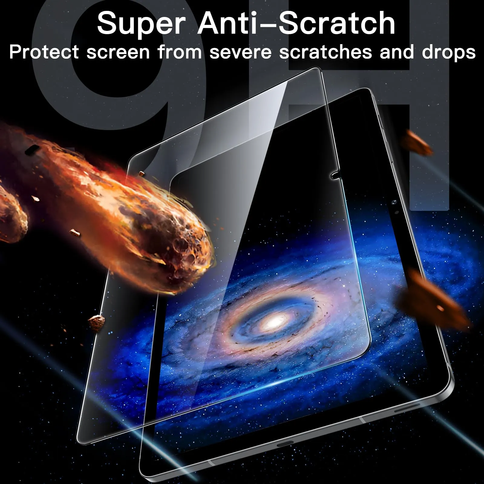 JETech Pellicola Protettiva per Samsung Galaxy Tab S10 FE Plus 13,1", 2 Pezzi - immagine 4