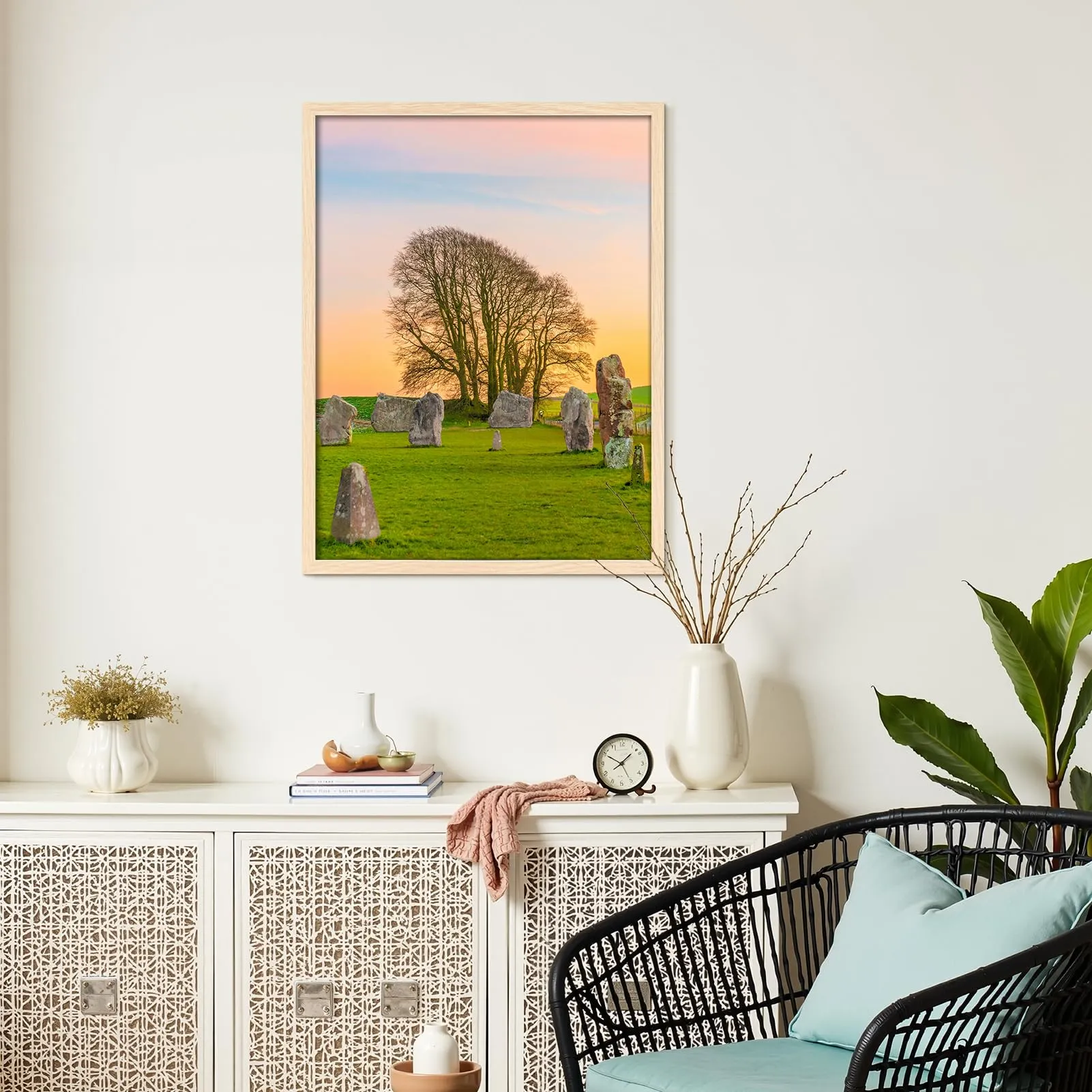 Ditwis Cornice 30x40 cm Color Naturale per Poster, Foto e Opere d'Arte - immagine 7