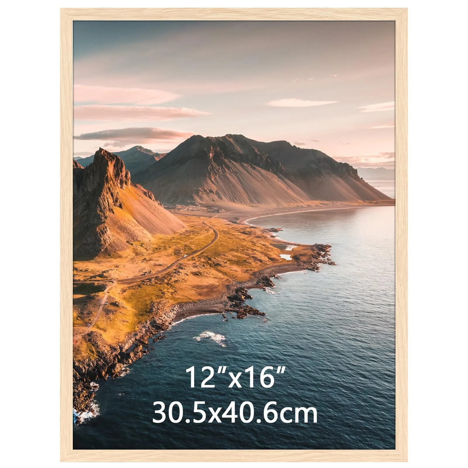 Ditwis Cornice 30x40 cm Color Naturale per Poster, Foto e Opere d'Arte - immagine 8
