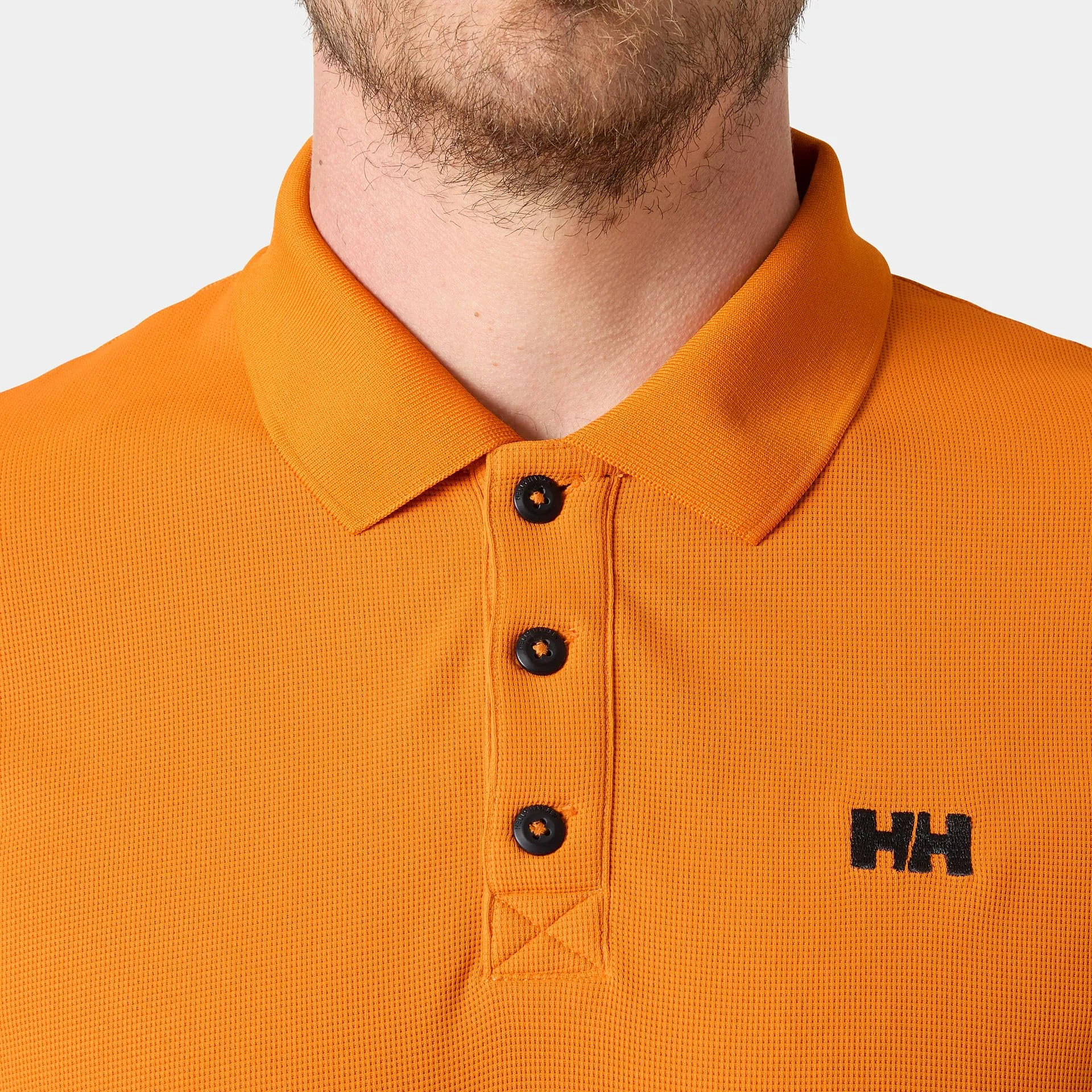 Helly Hansen Polo a Deriva Uomo, Arancio Infiammatorio, XXL - immagine 6