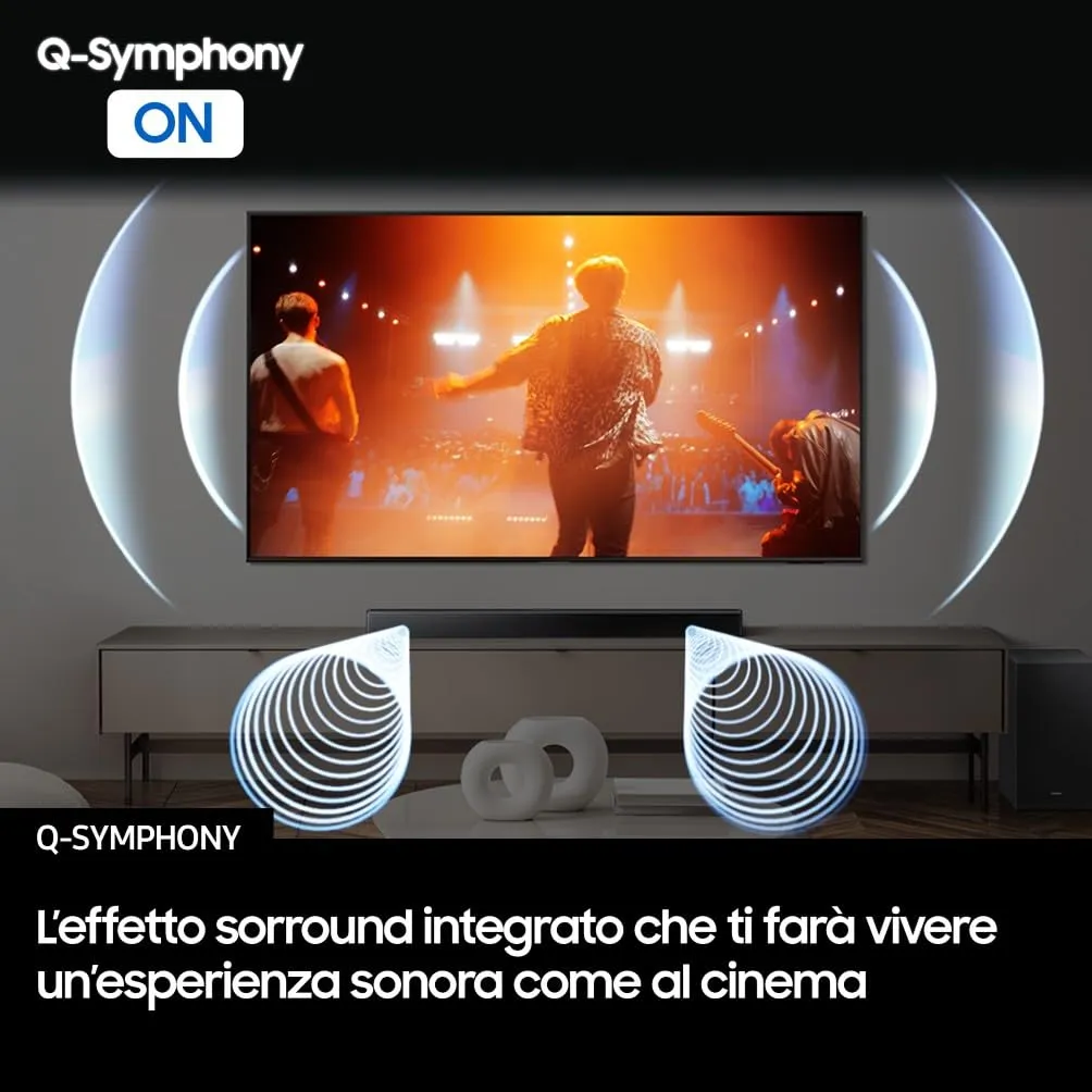 Samsung Soundbar HW-B46CF/ZF Serie B 2.1 Channel, Titan Black, 2025 - immagine 6