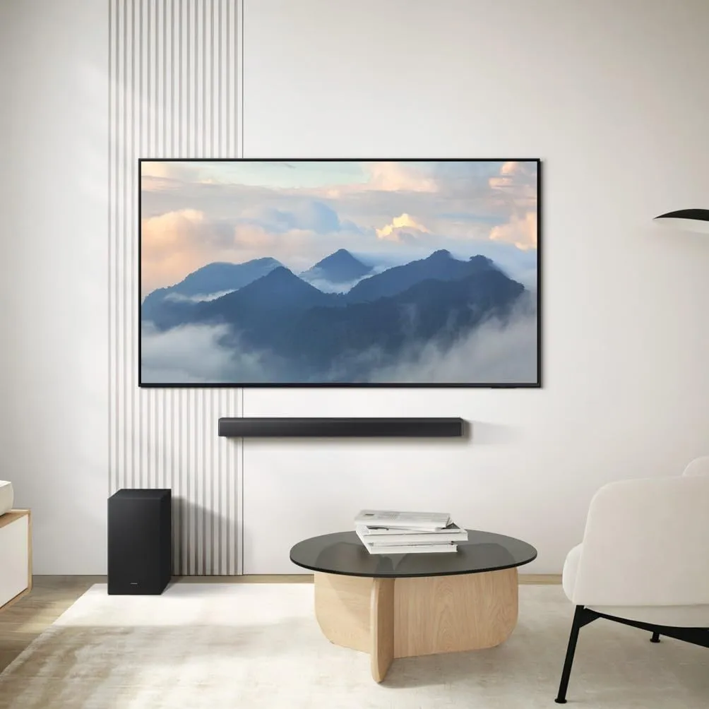 Samsung Soundbar HW-B46CF/ZF Serie B 2.1 Channel, Titan Black, 2025 - immagine 9