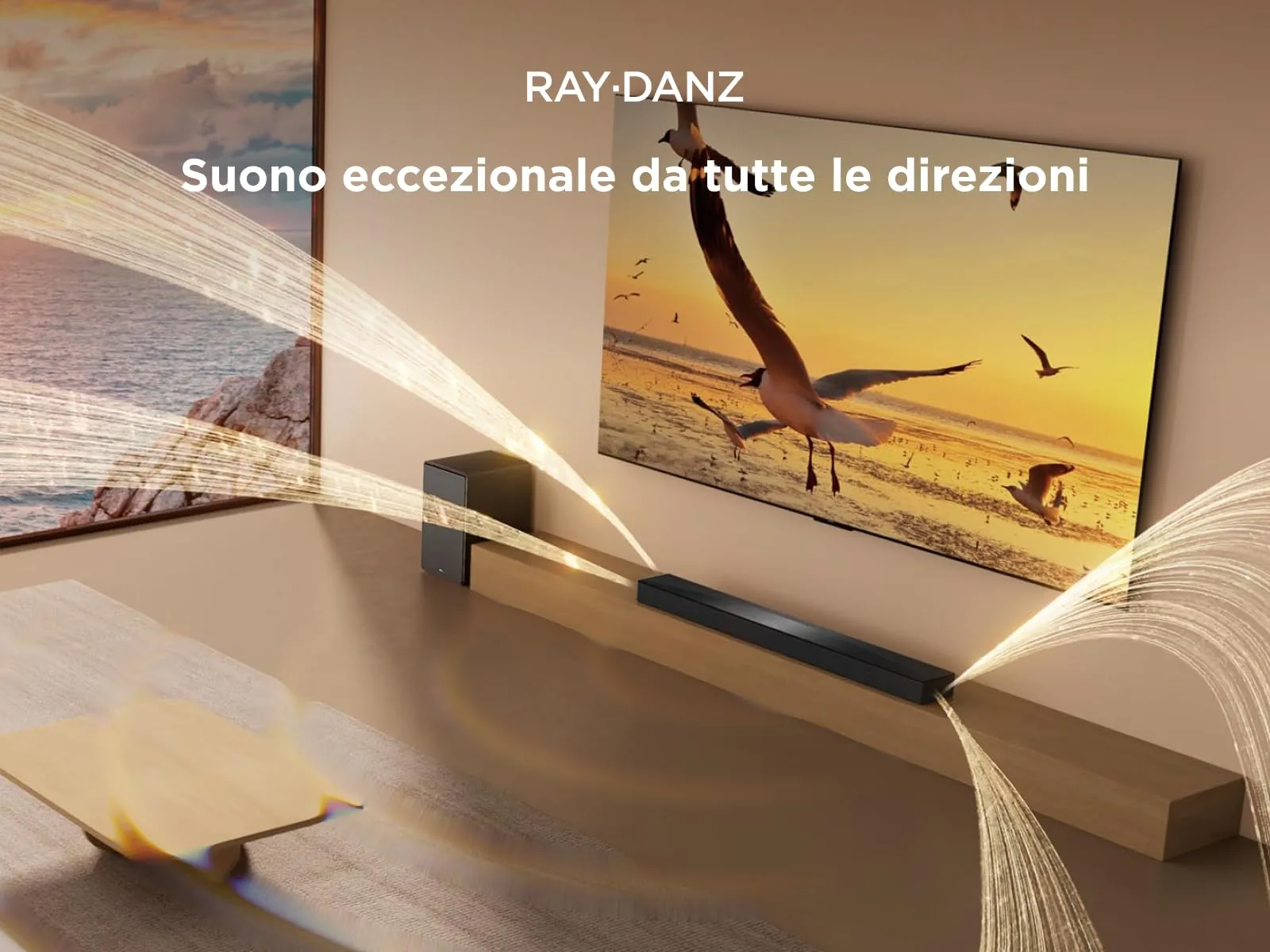 TCL Q65H 5.1 Channel Soundbar, 580W, Dolby Atmos, DTS:X, Bluetooth 5.3, HDMI eARC - immagine 6