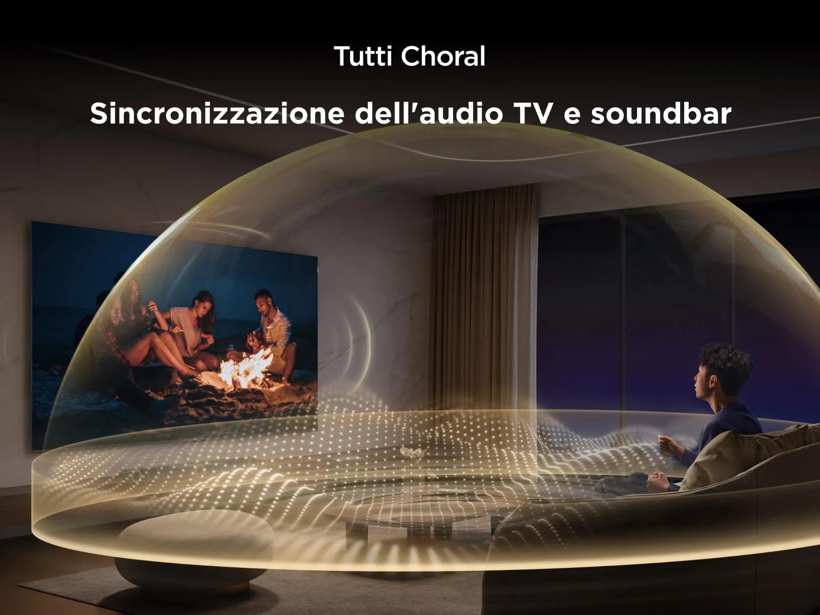 TCL Q65H 5.1 Channel Soundbar, 580W, Dolby Atmos, DTS:X, Bluetooth 5.3, HDMI eARC - immagine 7