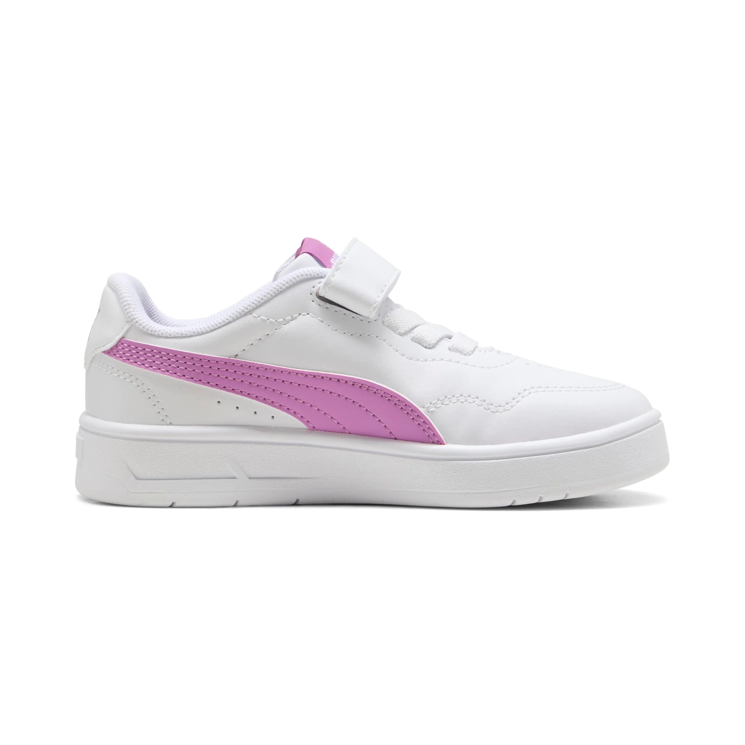 PUMA Court Lally AC+ PS Sneaker, White-Mauve Pop, 13.5 UK Child - immagine 5