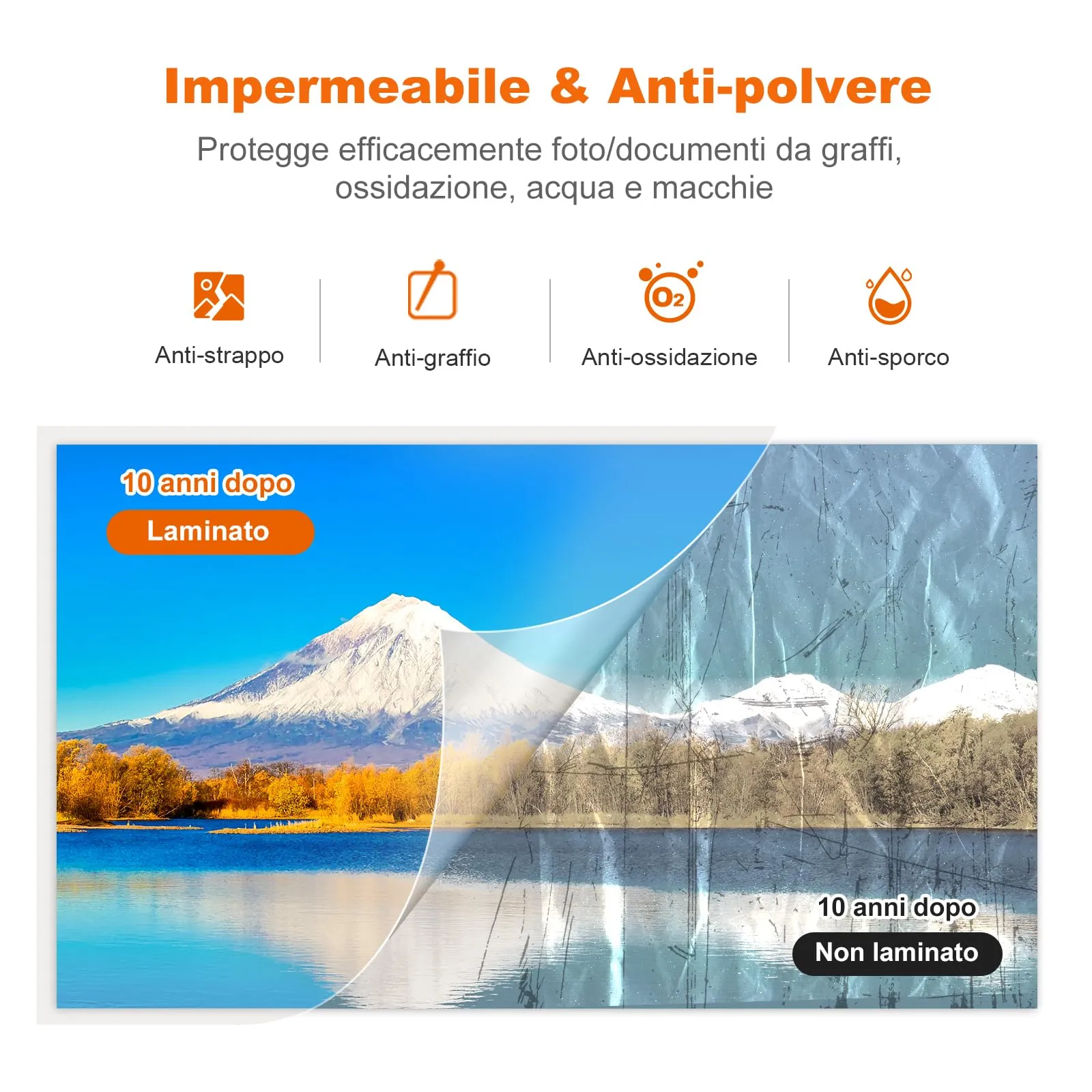 Bonsaii L421-A Plastificatrice A4 con sblocco ABS - immagine 4