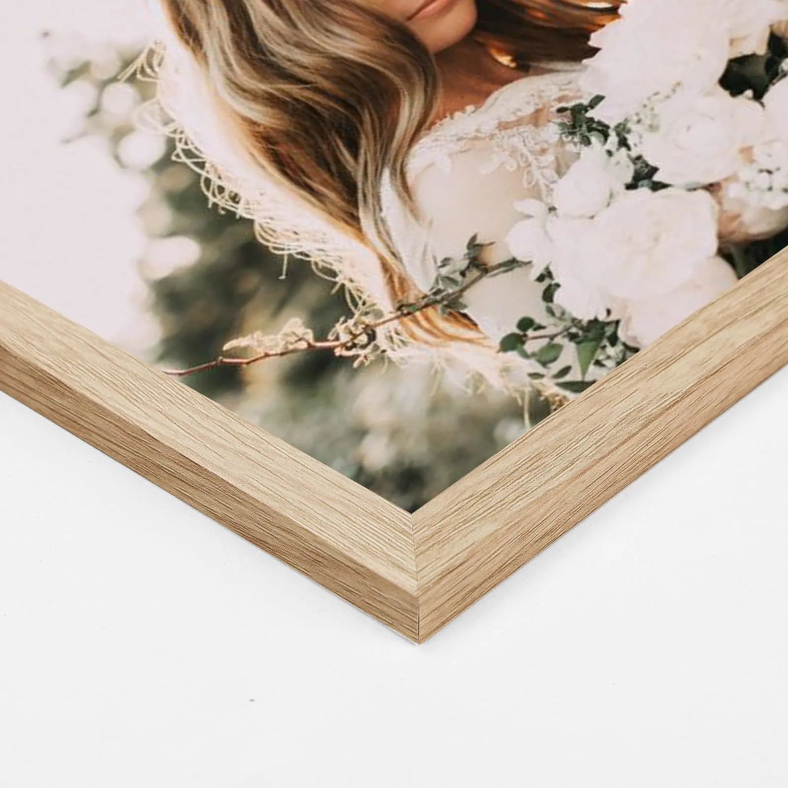 Giftgarden Cornice 20x25cm in PVC, Colore Legno Naturale, Set 1 - immagine 3