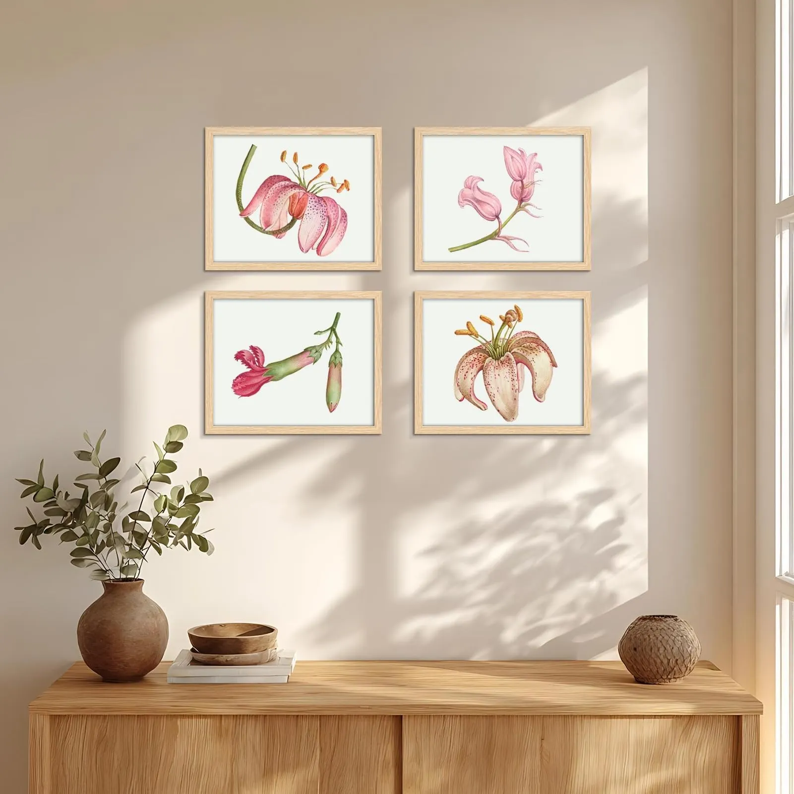 Giftgarden Cornice 20x25cm in PVC, Colore Legno Naturale, Set 1 - immagine 4
