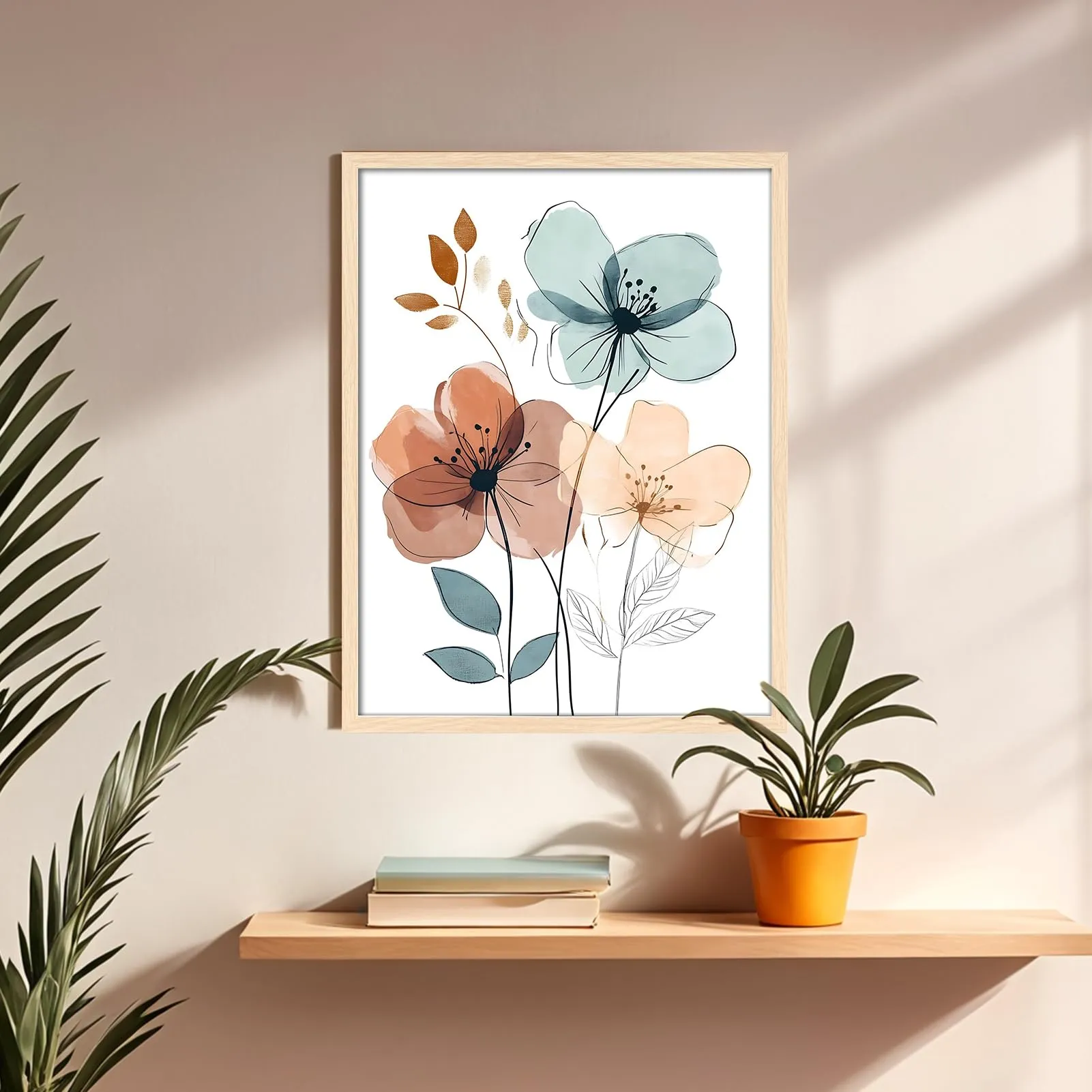 Giftgarden Cornice 30x40cm, PVC, Legno Naturale, 1 Pezzo - immagine 6
