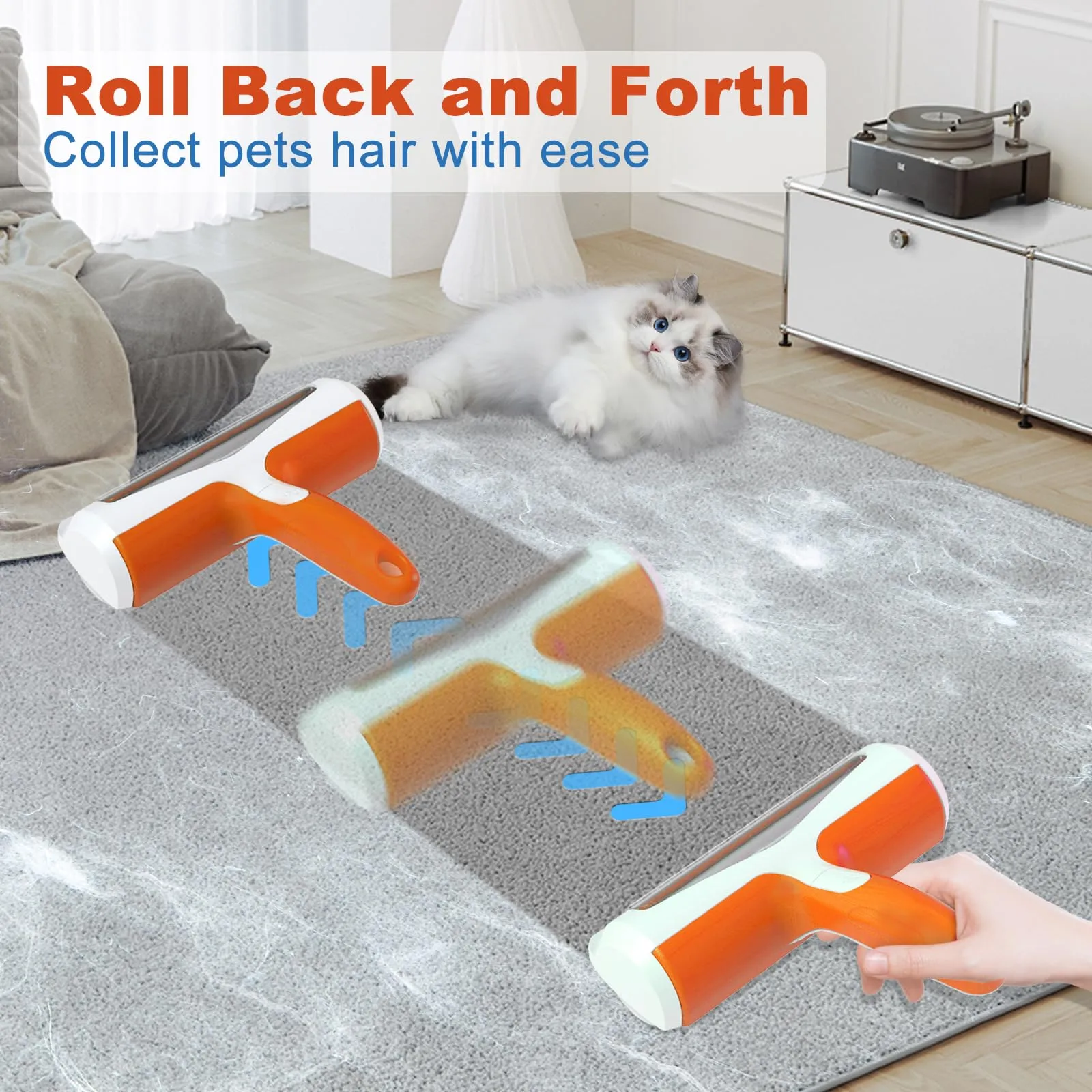 ACE2ACE Spazzola Togli Peli per Cane e Gatto - immagine 2