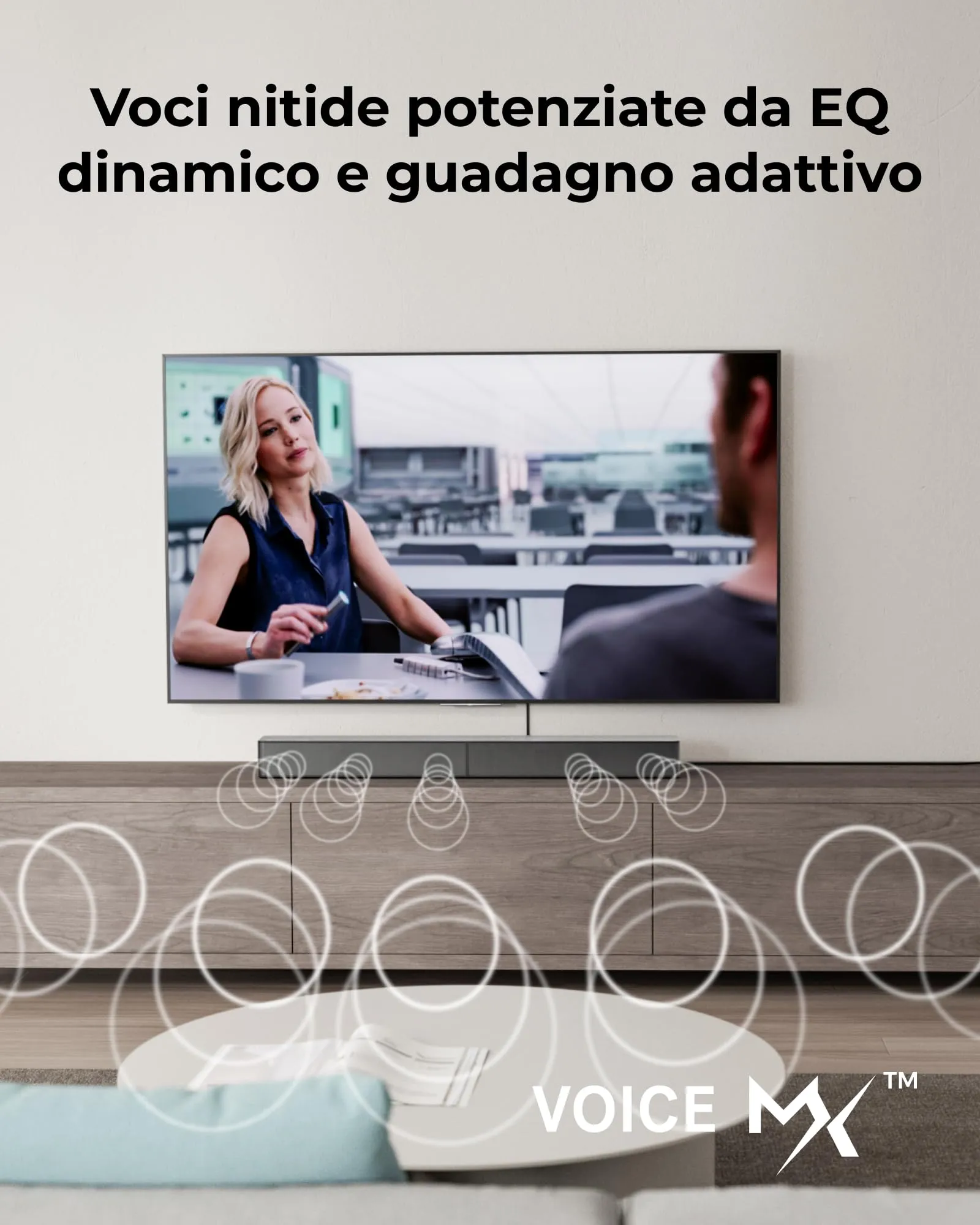 Ultimea Poseidon M60 Boom 5.1ch Soundbar con Dolby Atmos, 340W, Subwoofer, Bluetooth 5.4 e HDMI eARC - immagine 5