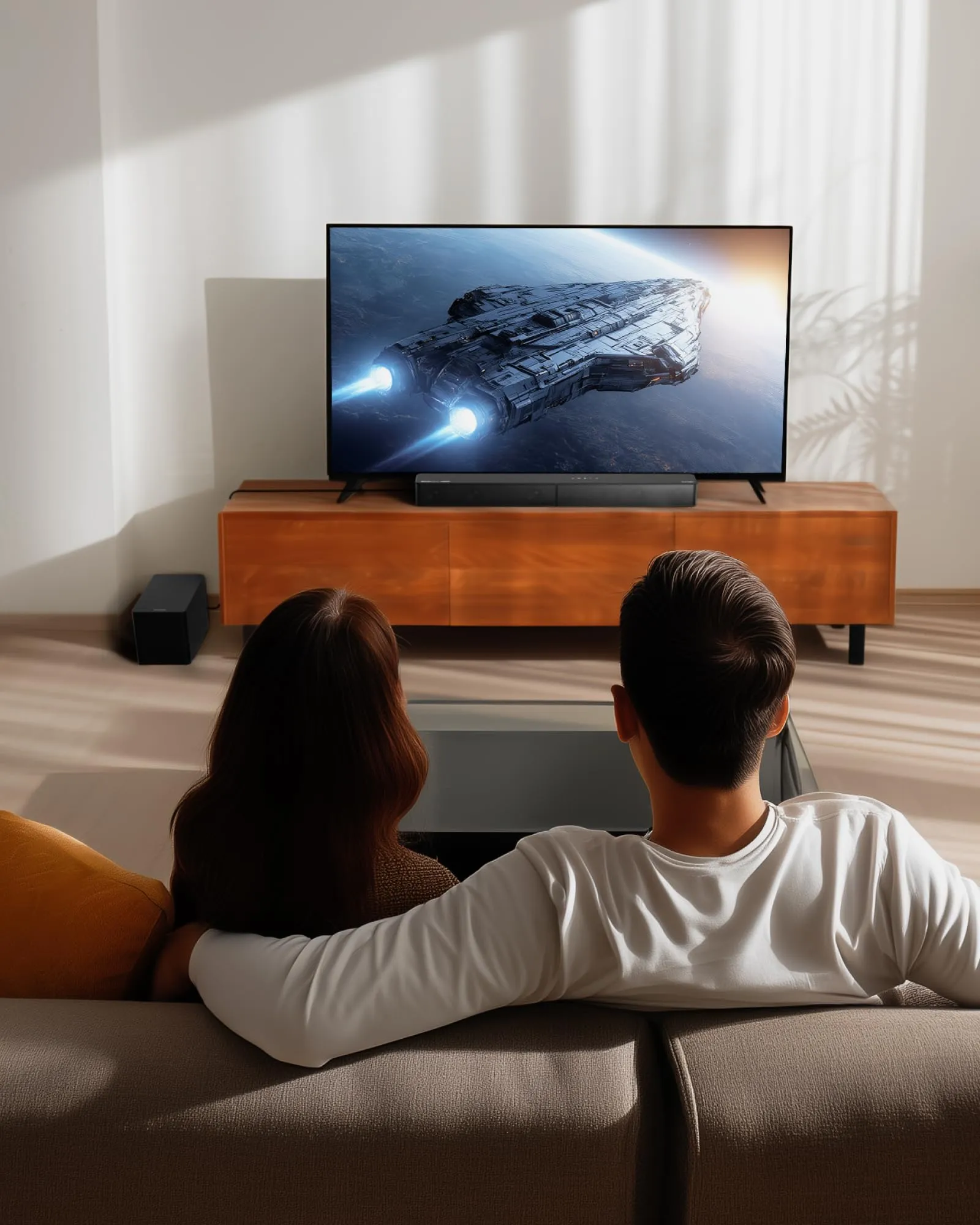 Ultimea Poseidon M60 Boom 5.1ch Soundbar con Dolby Atmos, 340W, Subwoofer, Bluetooth 5.4 e HDMI eARC - immagine 9
