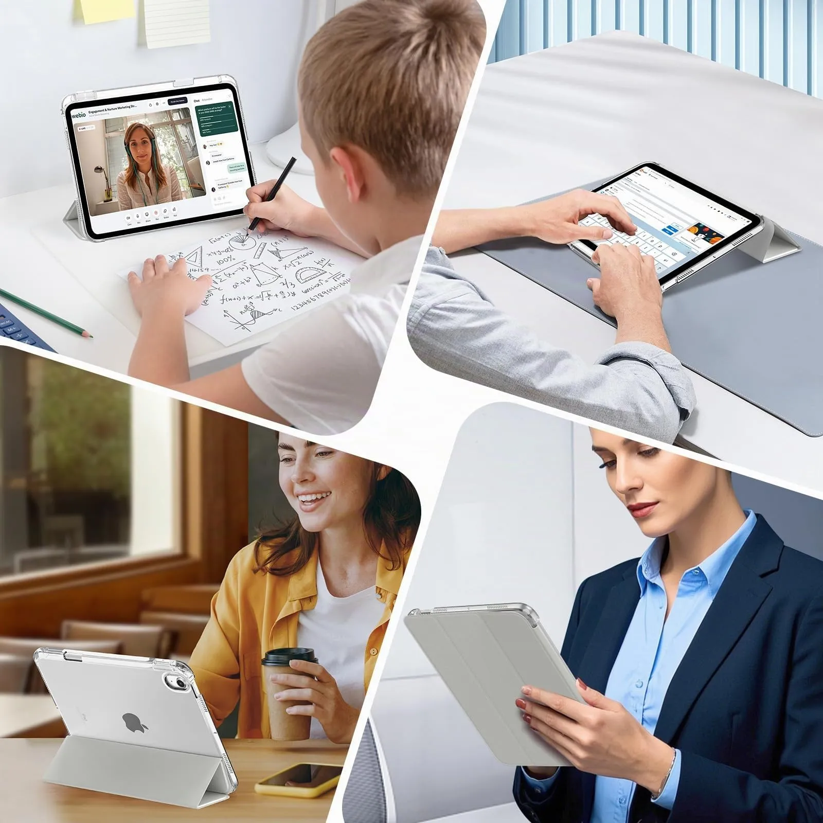 MoKo Cover per iPad Air 11 Pollici (M4/M3/M2) 2026/2025/2024 con Portapenna - immagine 9